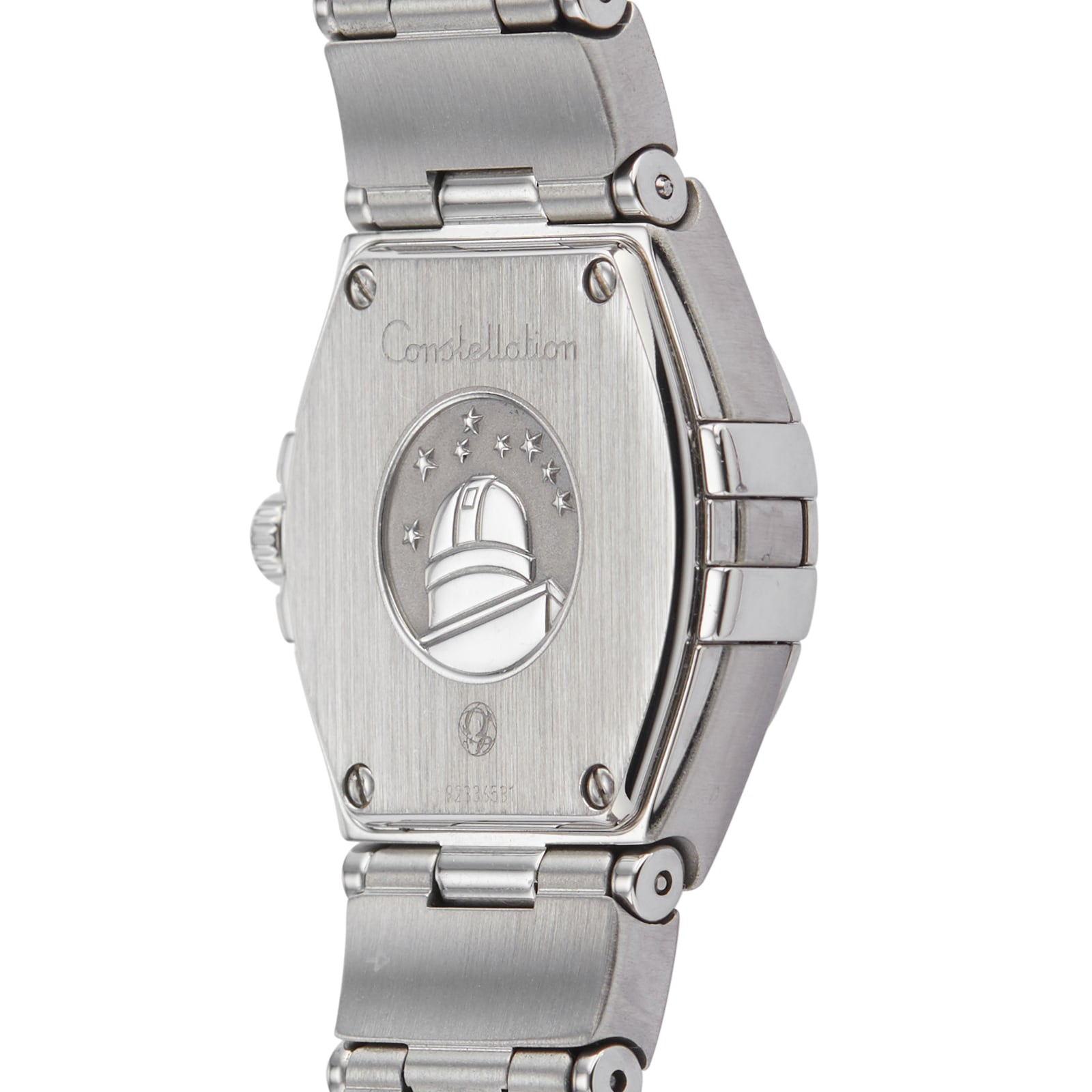 Pre-Owned Omega Constellation Quartz Watch | 24mm Black Dial | Diamonds - Image 4