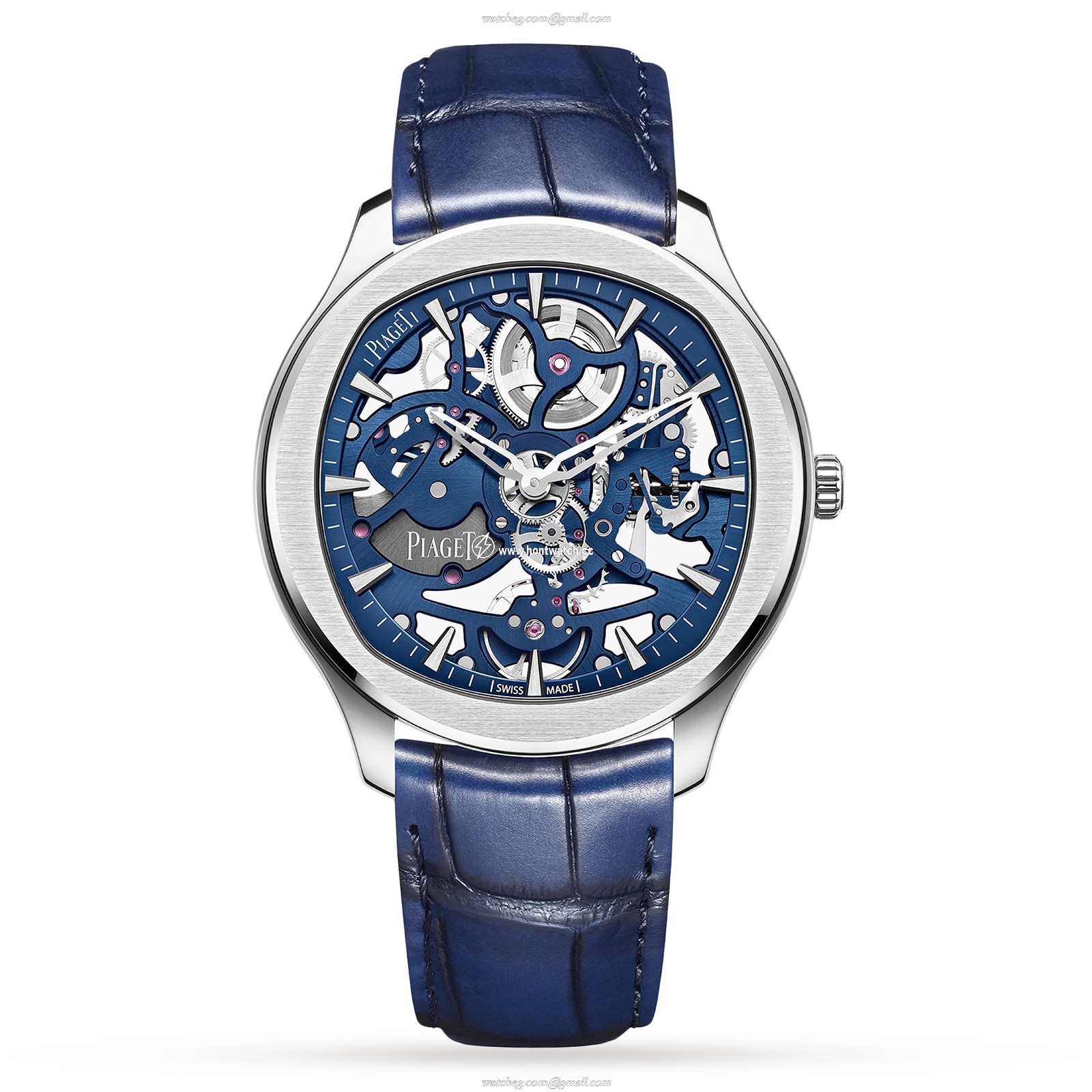 Piaget Polo G0A45004 Automatic Blue Dial Stainless Steel Replica Watch - Image 2
