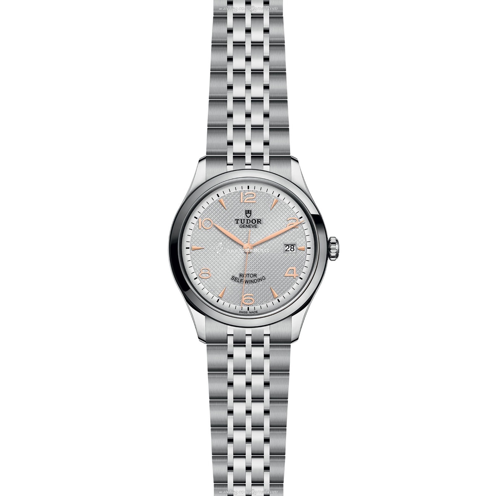 Tudor 1926 M91550-0001 Automatic Watch - 39mm Silver Dial - Stainless Steel - Image 2