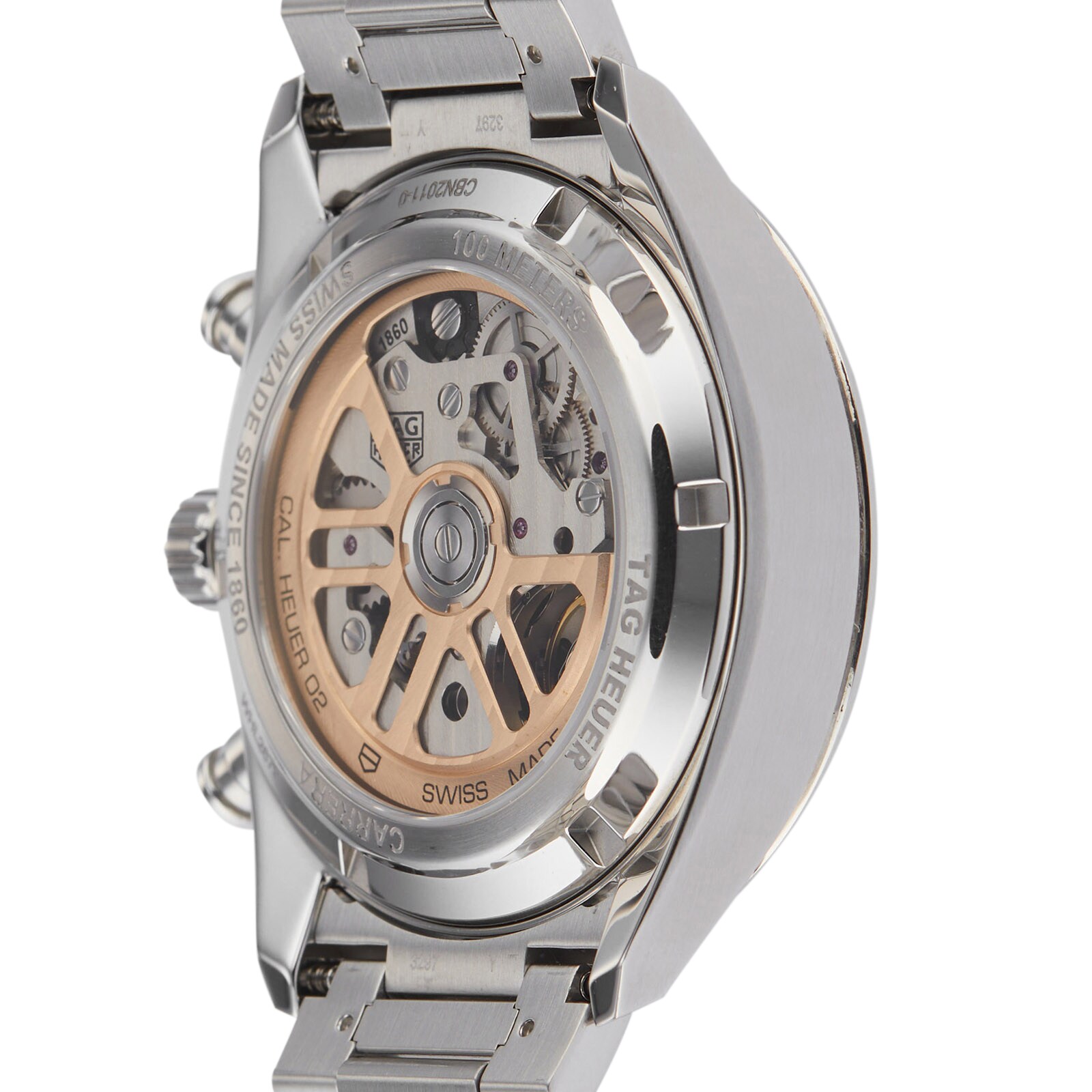 TAG Heuer Carrera CBN2011.BA0642 | 42mm Blue Dial Automatic Watch - Image 4