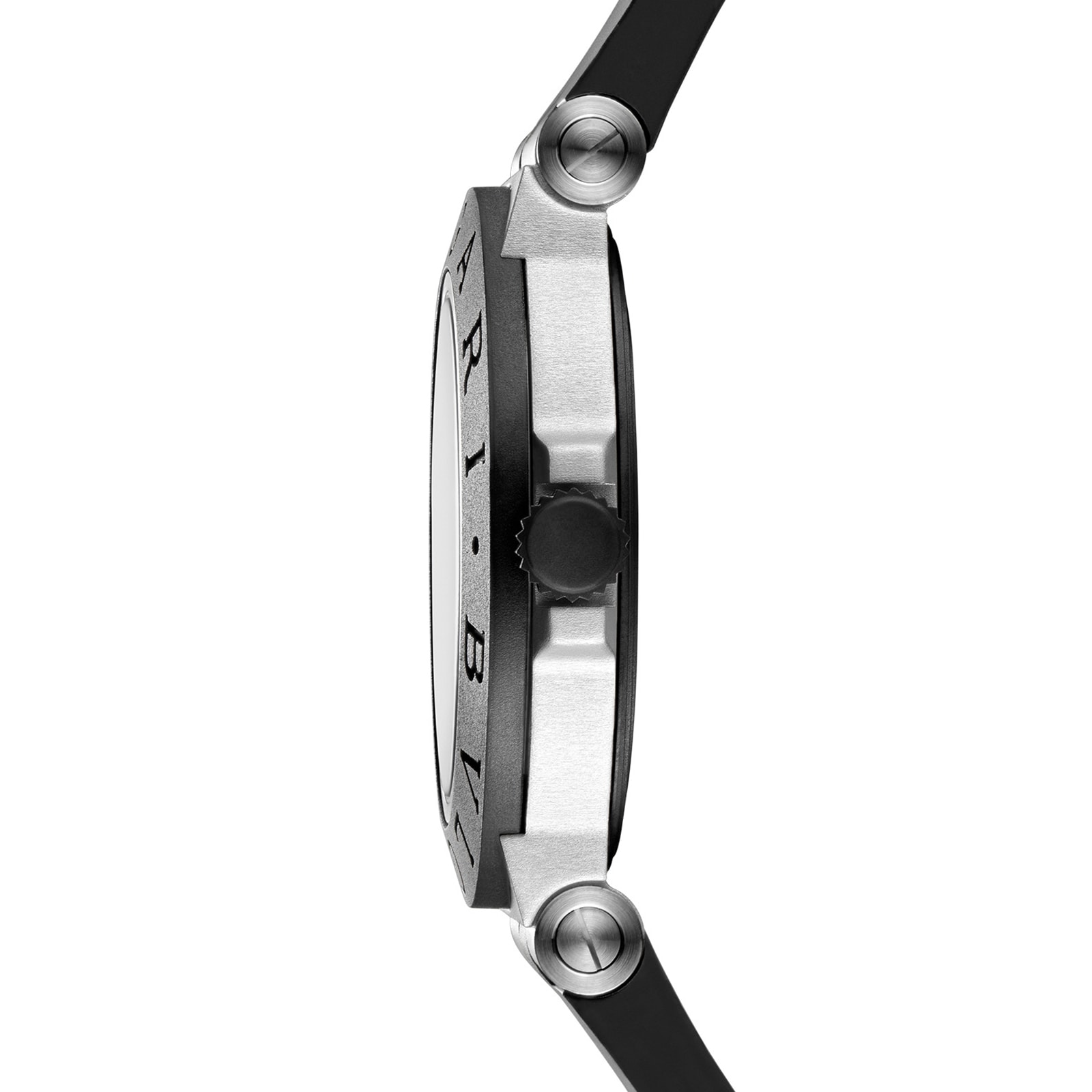 Bvlgari Aluminium Automatic Black Watch - 40mm Rubber Strap | 103382 - Image 3