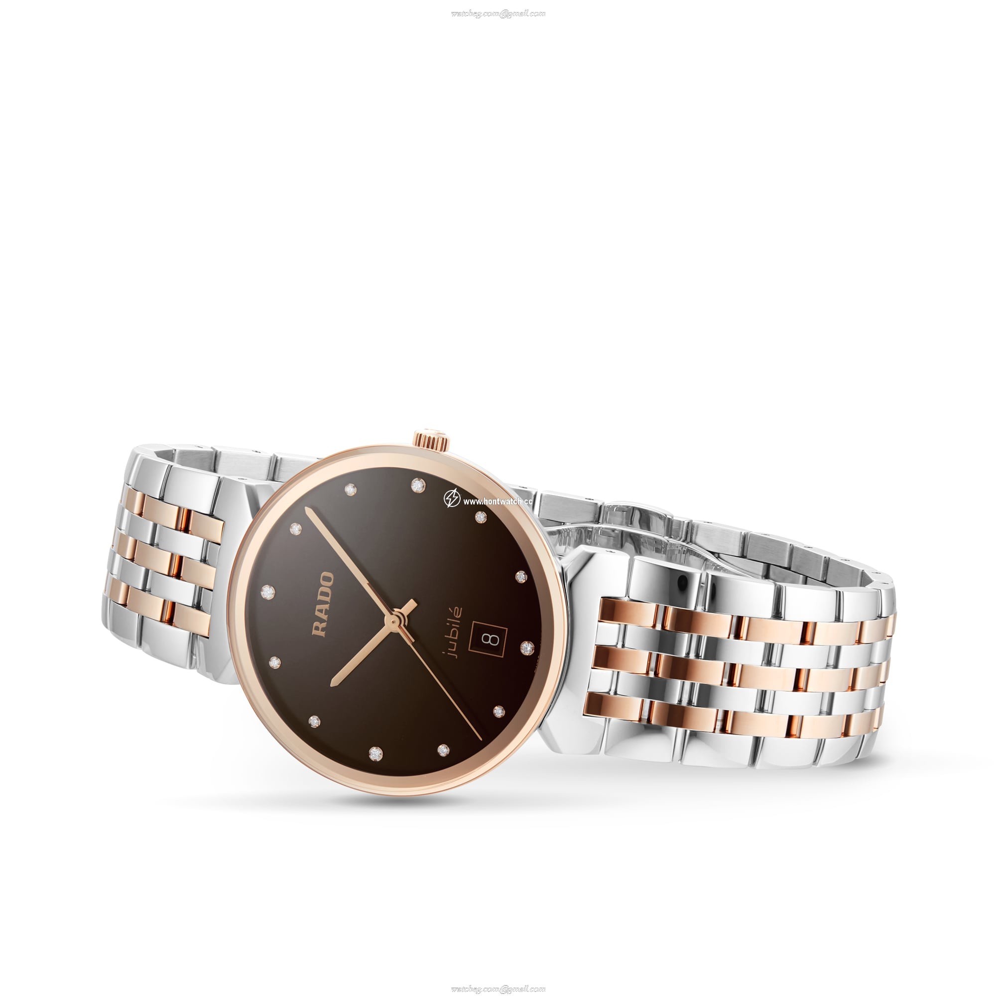 Rado Florence R48912763 | 38mm Brown Dial | Stainless Steel & Rose Gold - Image 2
