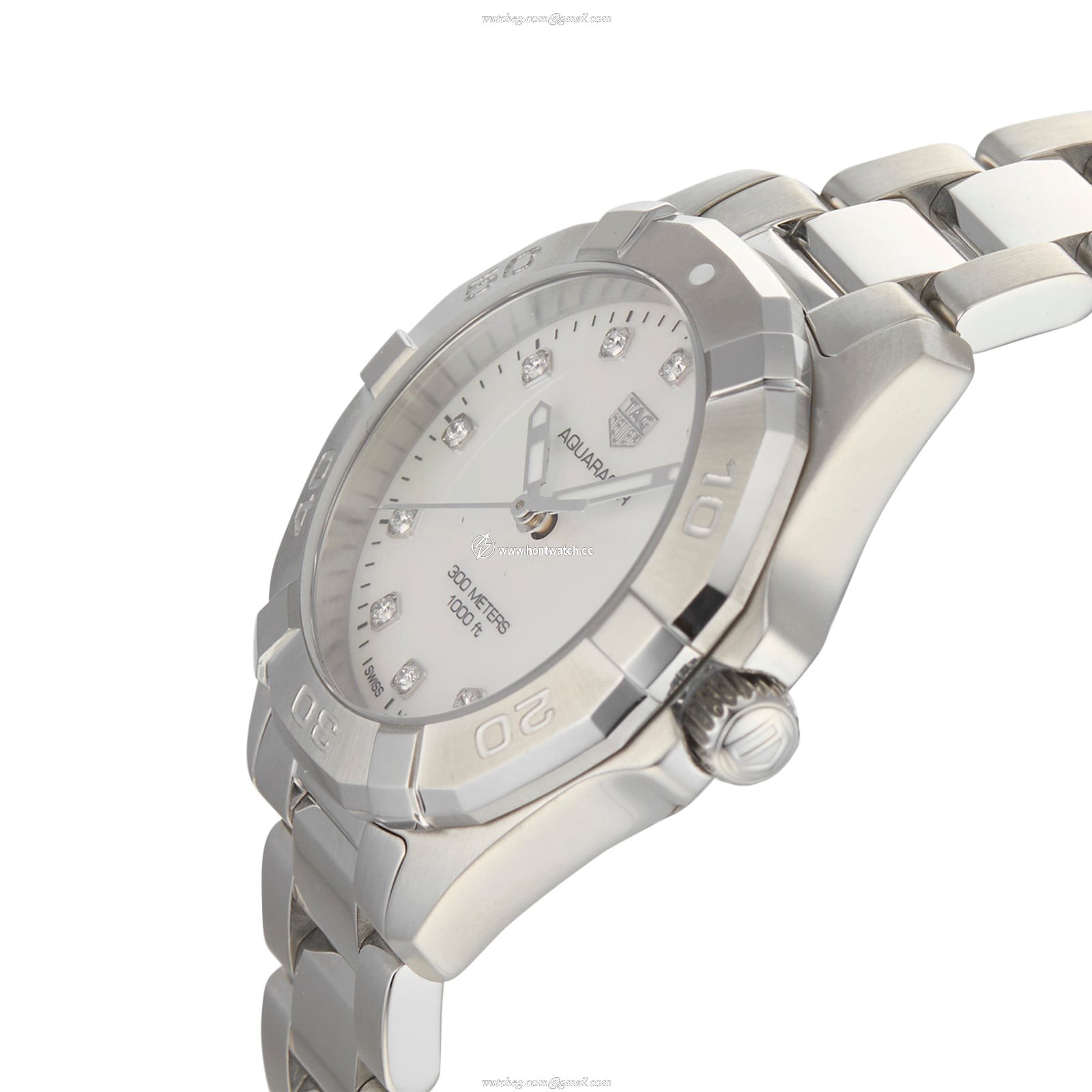 TAG Heuer Aquaracer WBD1314.BA0740 | 32mm Quartz | Mother of Pearl Dial - Image 2