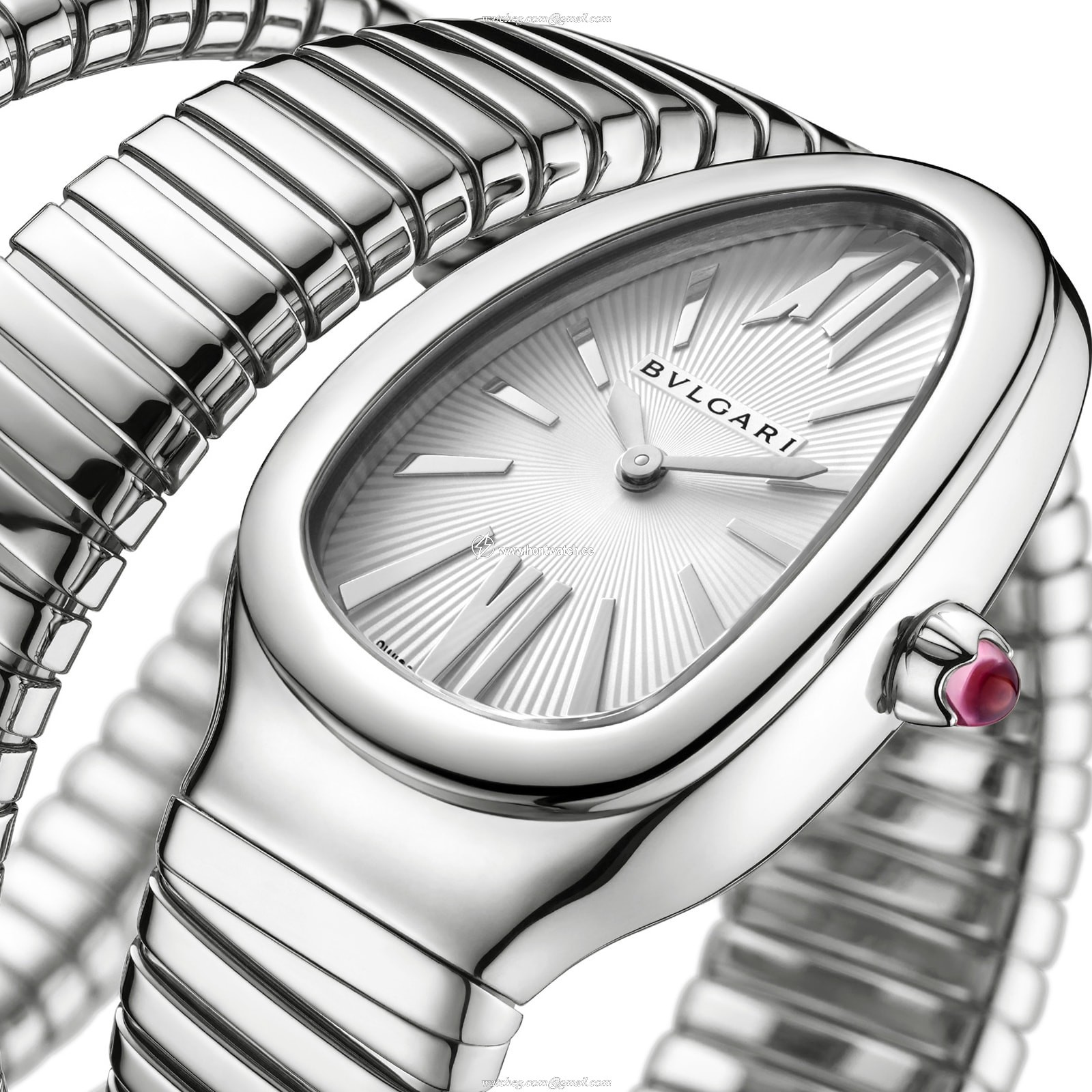 Bvlgari Serpenti 101911 Grey Dial Replica Watch | 35mm Stainless Steel Quartz - Image 2