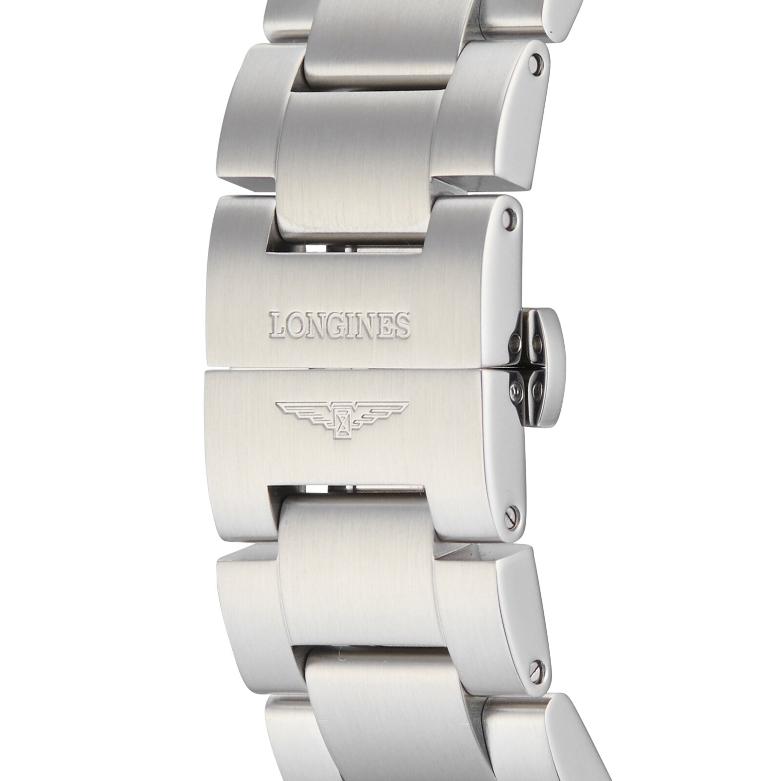 Longines Conquest L3.728.4.76.6 | 43mm Stainless Steel Quartz Watch - Silver Dial - Image 3