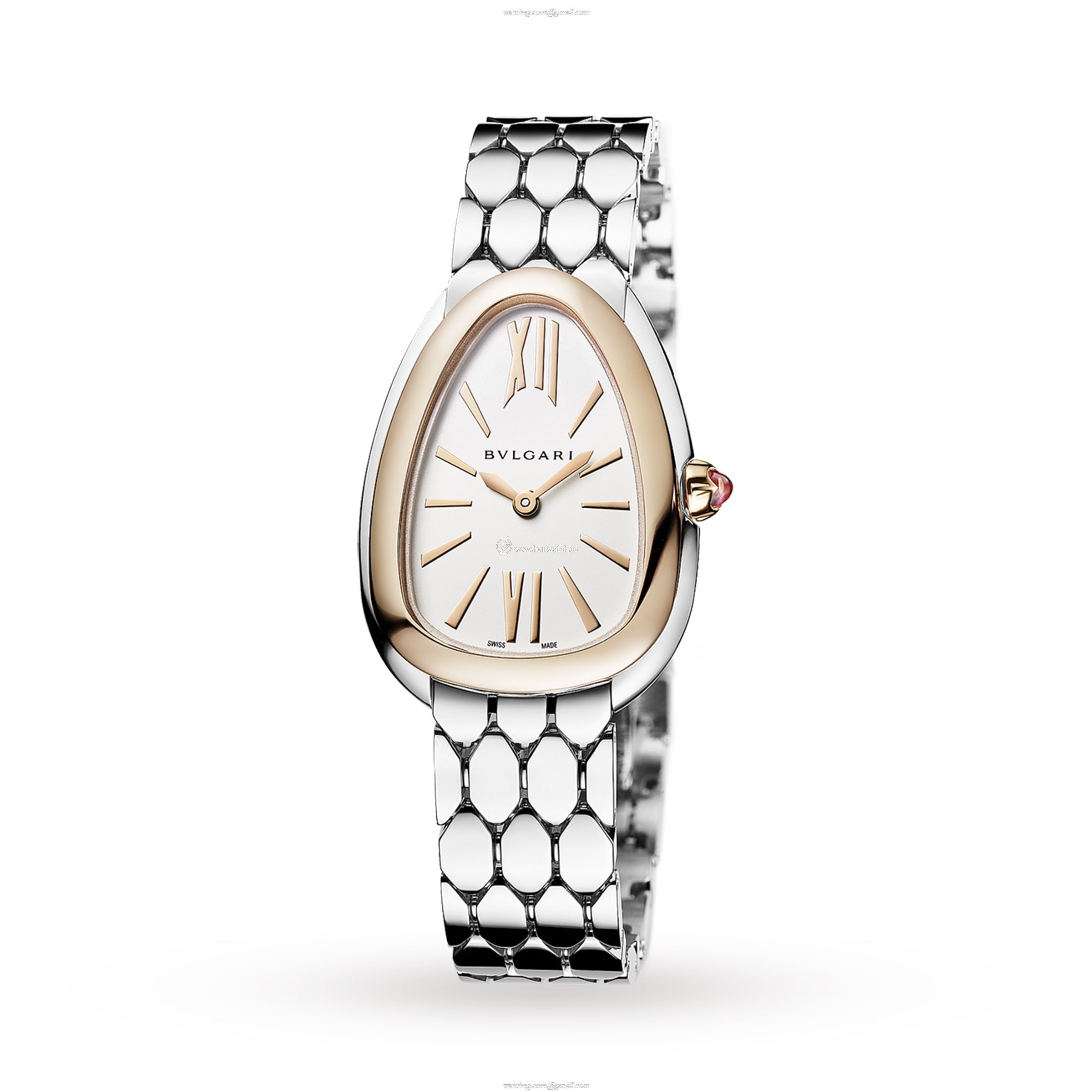 BVLGARI Serpenti Seduttori 103144 Watch | 33mm Stainless Steel & Gold - Image 2