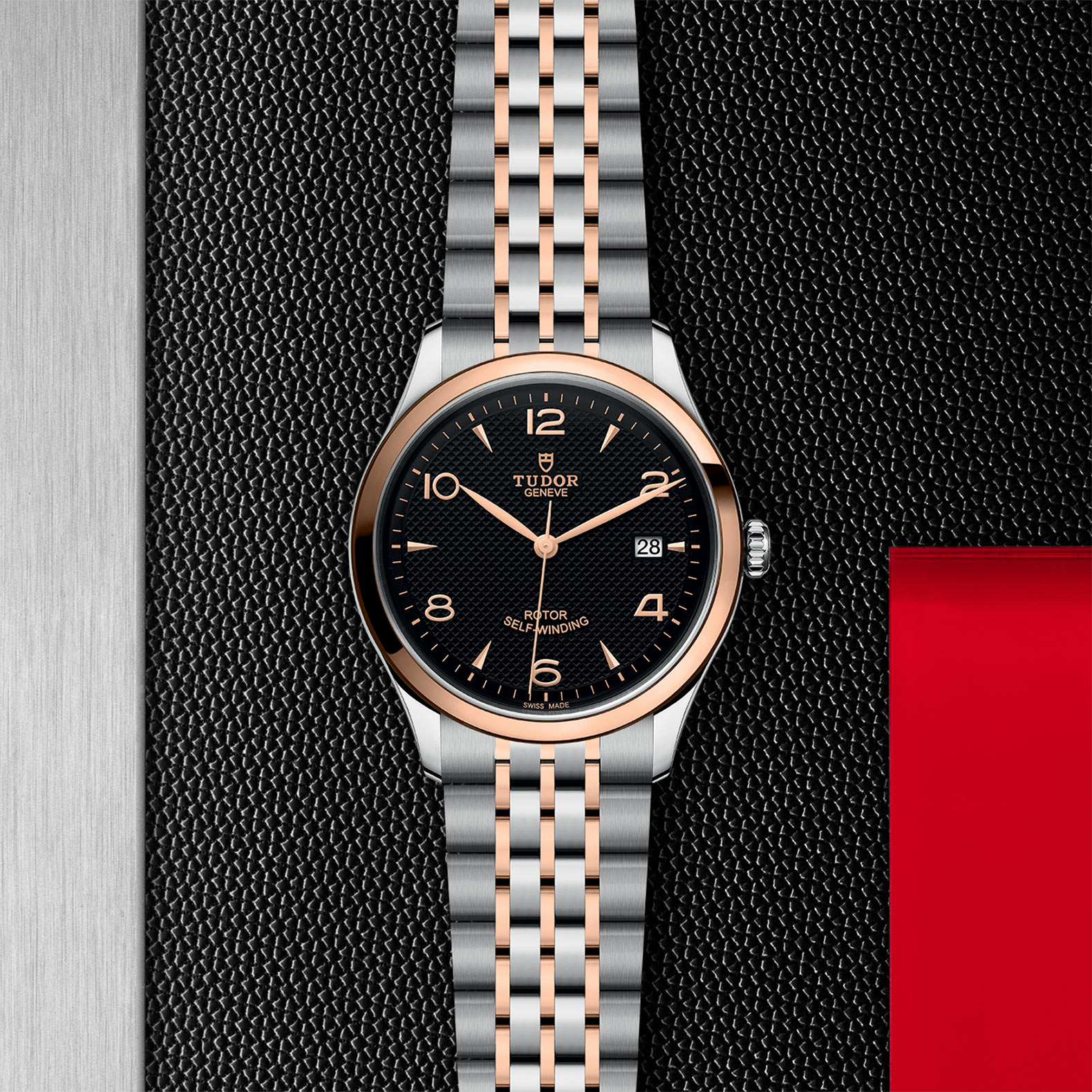 Tudor 1926 Automatic Watch - 39mm Black Dial | Stainless Steel & Gold - Image 4