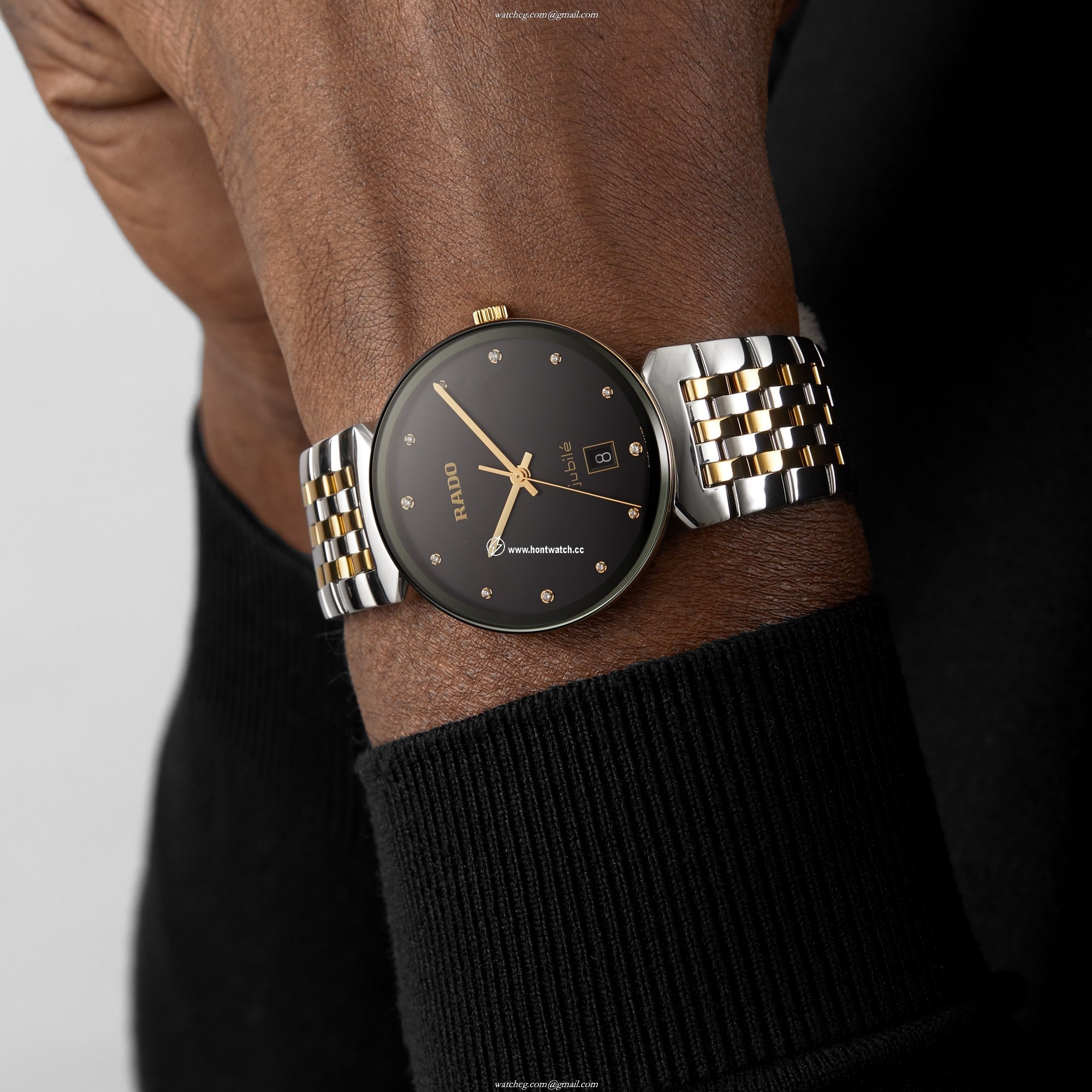 Rado Florence R48912743 | 38mm Black Dial | Stainless Steel Quartz Watch - Image 2