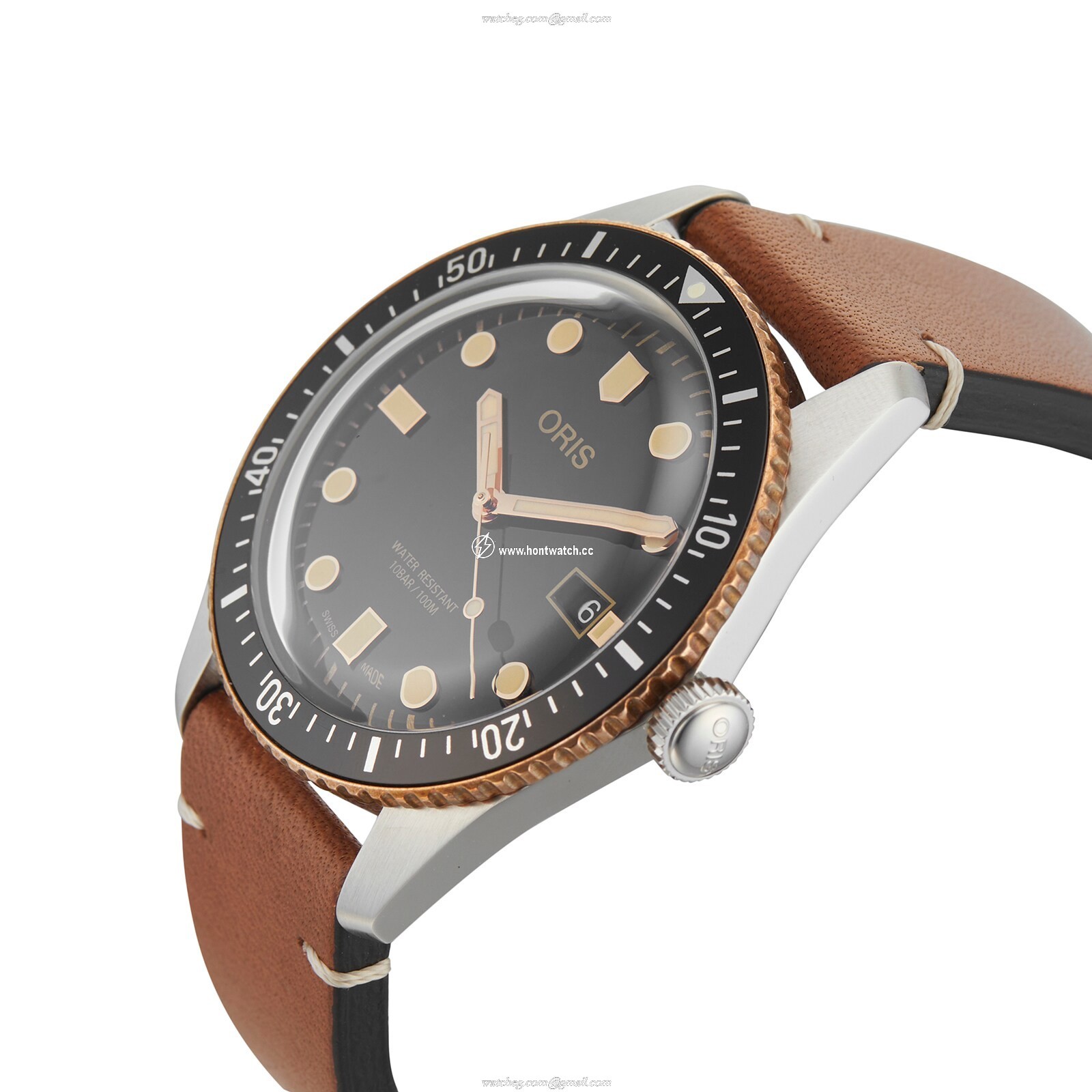 Oris Divers 01 733 7720 4354-07 | 42mm Automatic Black Dial Watch - Image 2