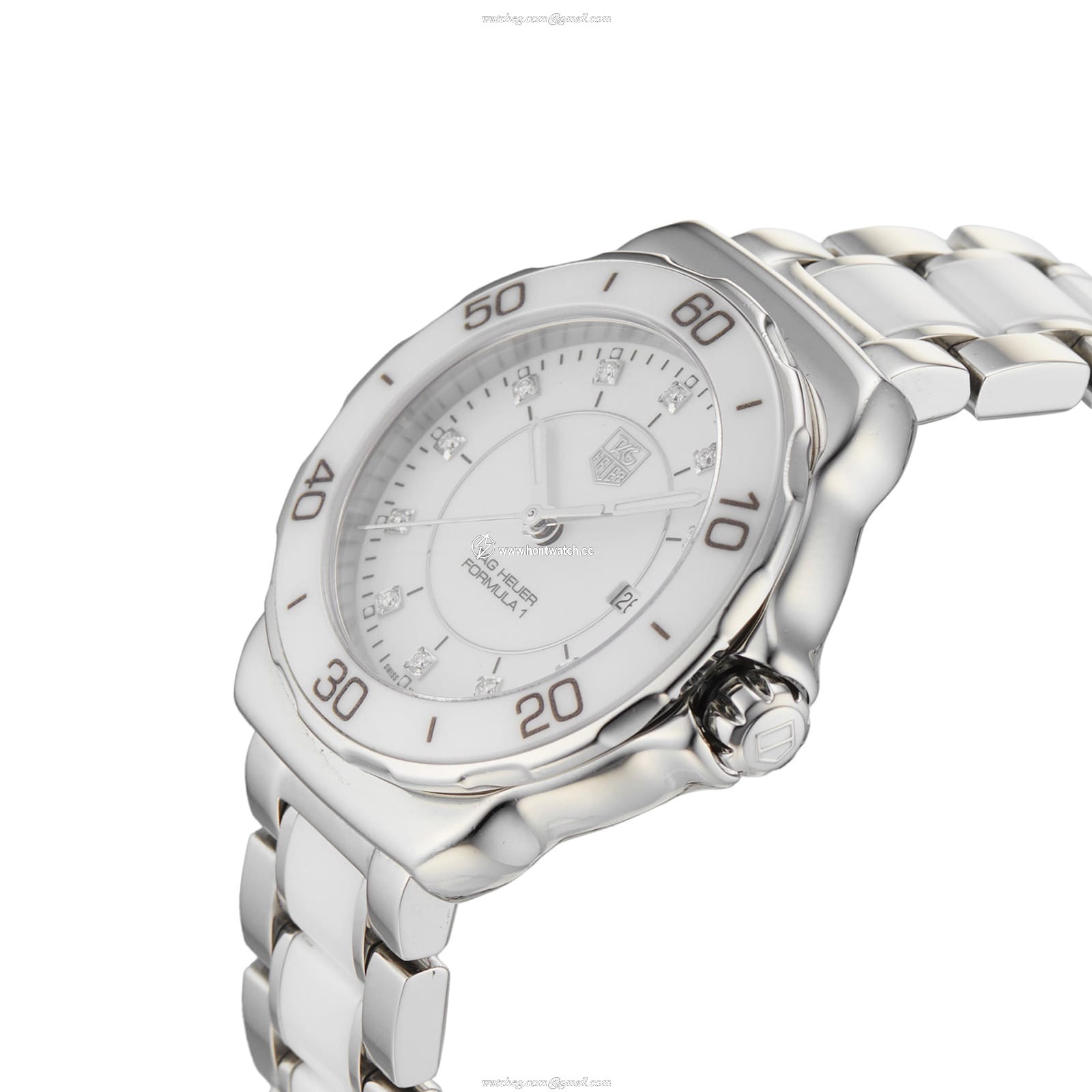 TAG Heuer Formula 1 WAH1315 Ladies Watch - 32mm White Dial - Quartz - Image 2