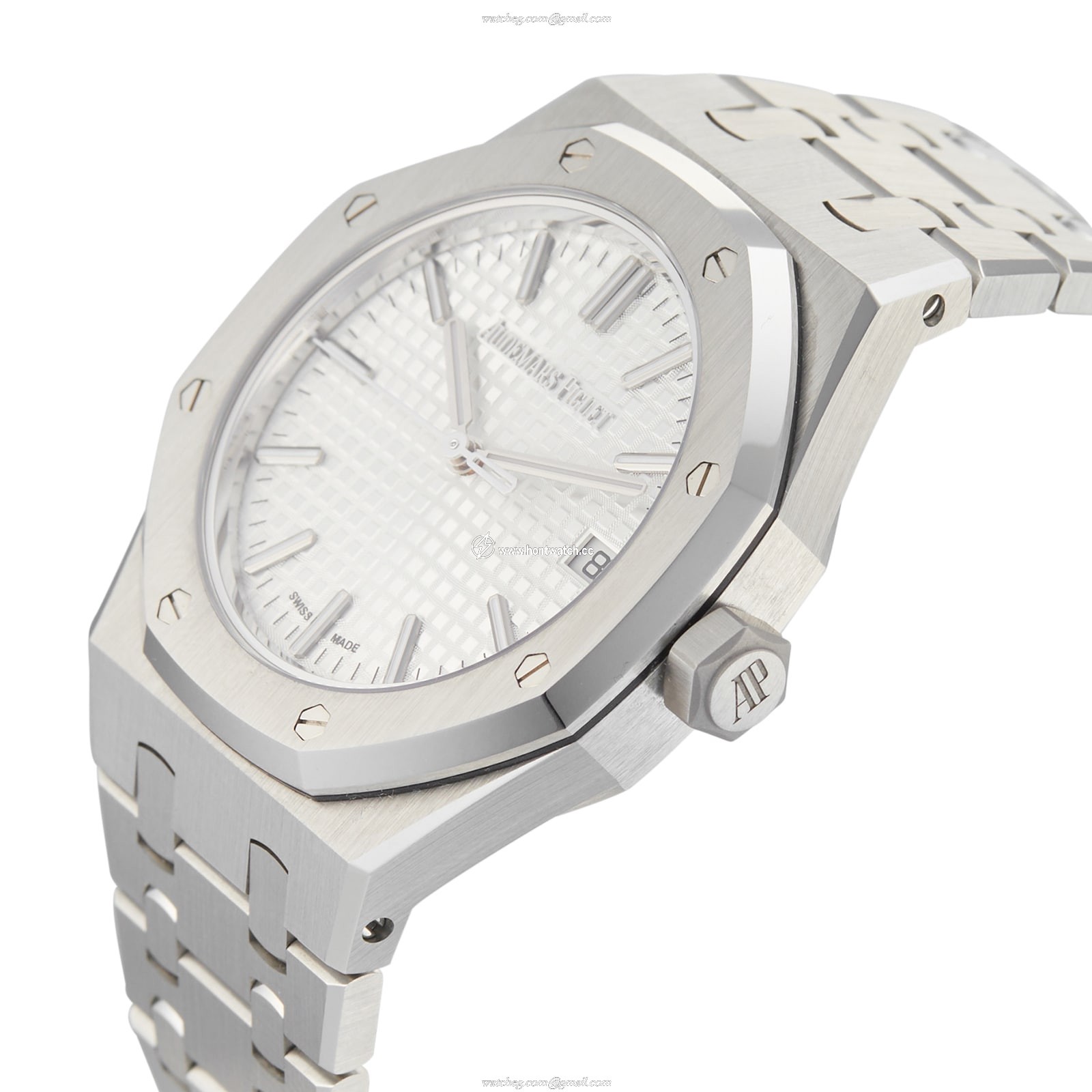 Audemars Piguet Royal Oak 37mm Silver Dial Automatic Watch - Stainless Steel - Image 2