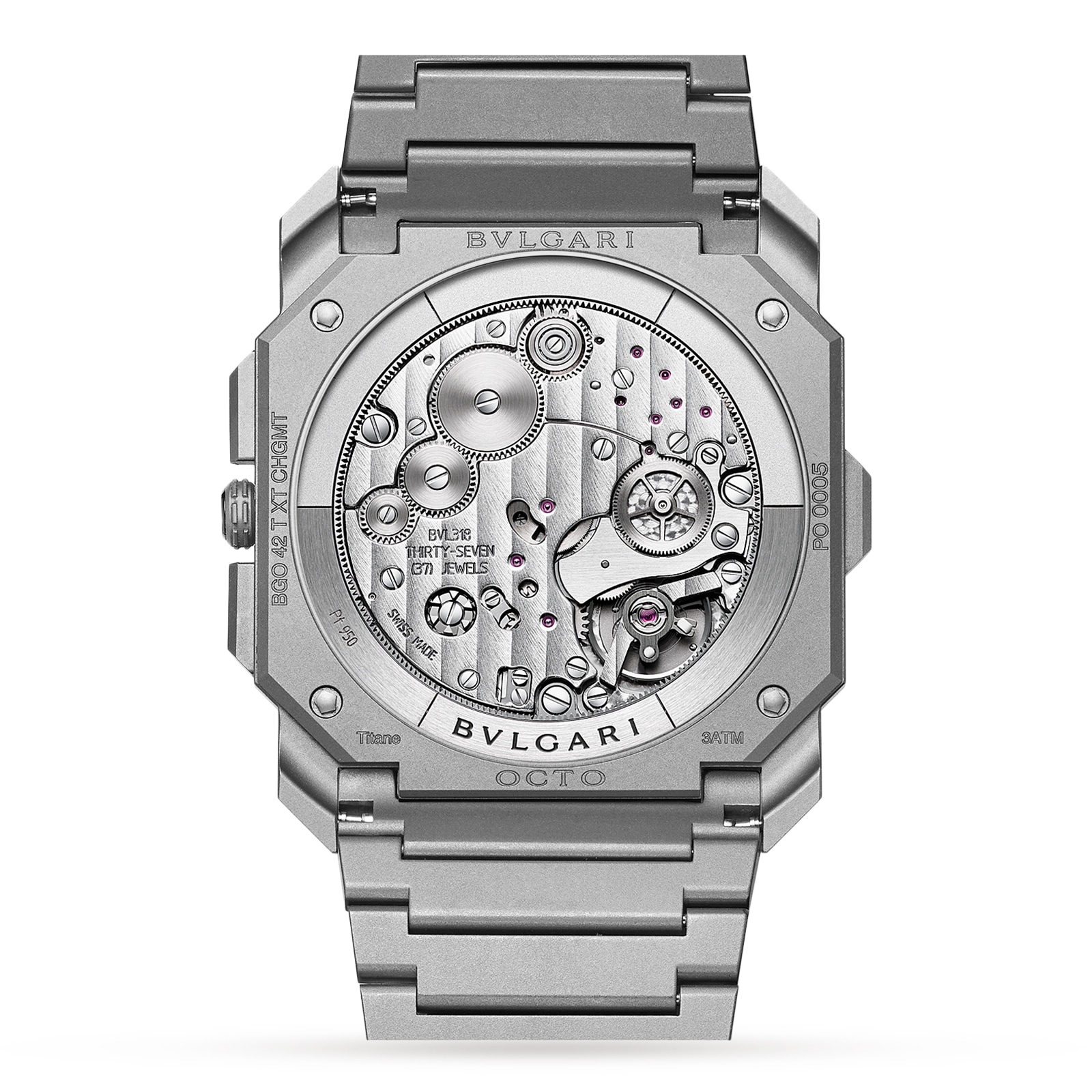 Bvlgari Octo 103068 Automatic Watch - 42mm Titanium Grey Dial - Image 3