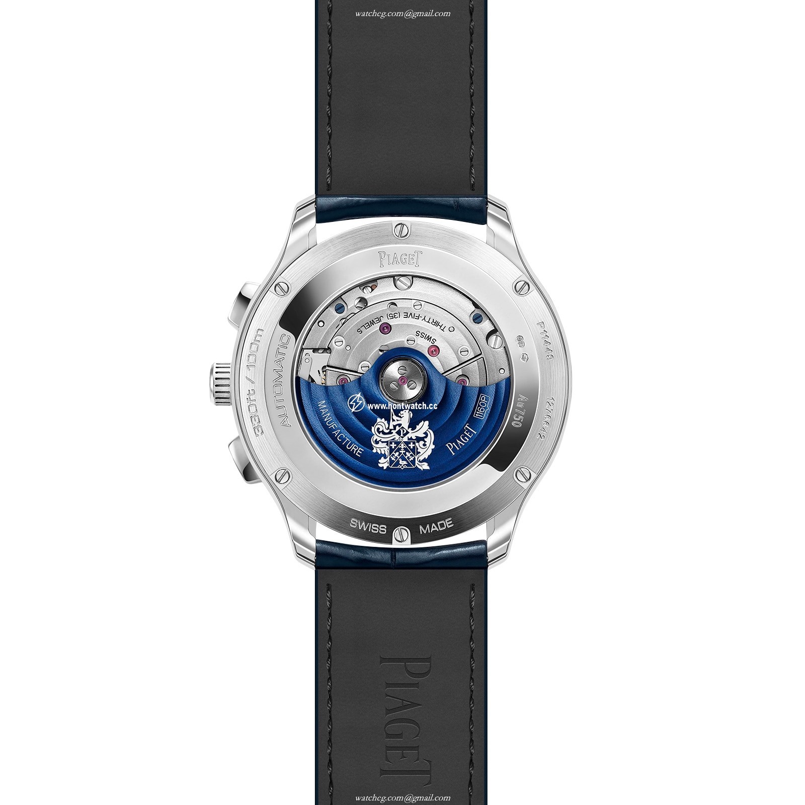 Piaget Polo G0A43002 Automatic Watch - 42mm Stainless Steel Blue Dial - Image 2