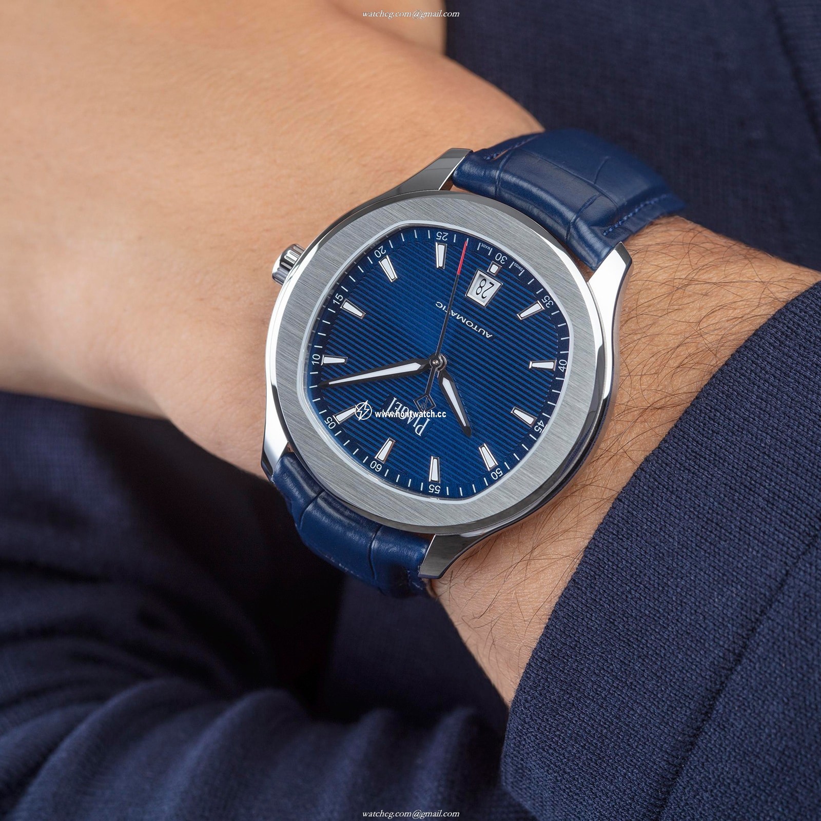 Piaget Polo G0A43001 Automatic Watch - 42mm Stainless Steel Blue Dial - Image 2