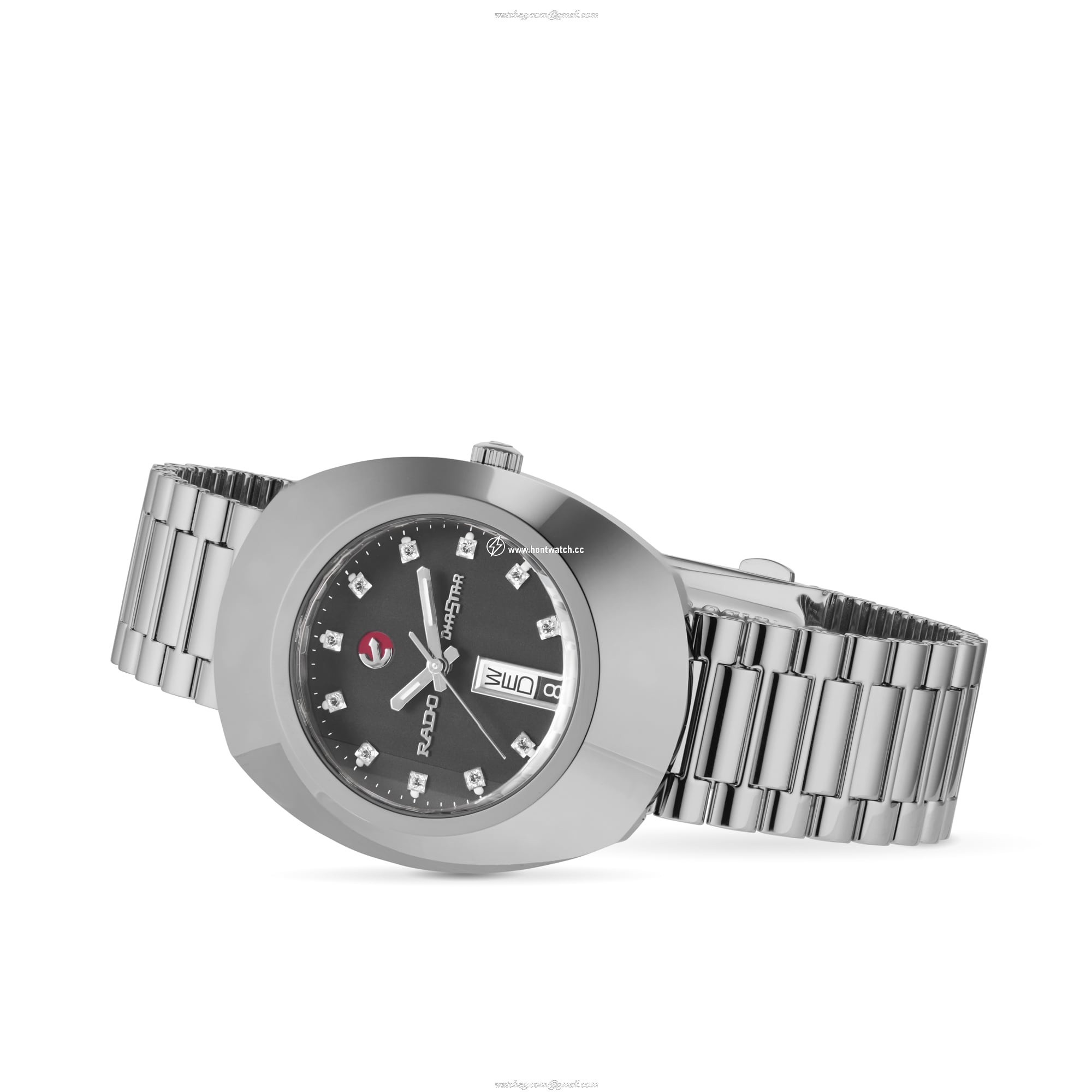 Rado DiaStar R12408613 Automatic Watch - Black Dial | Hard Metal Case - Image 2