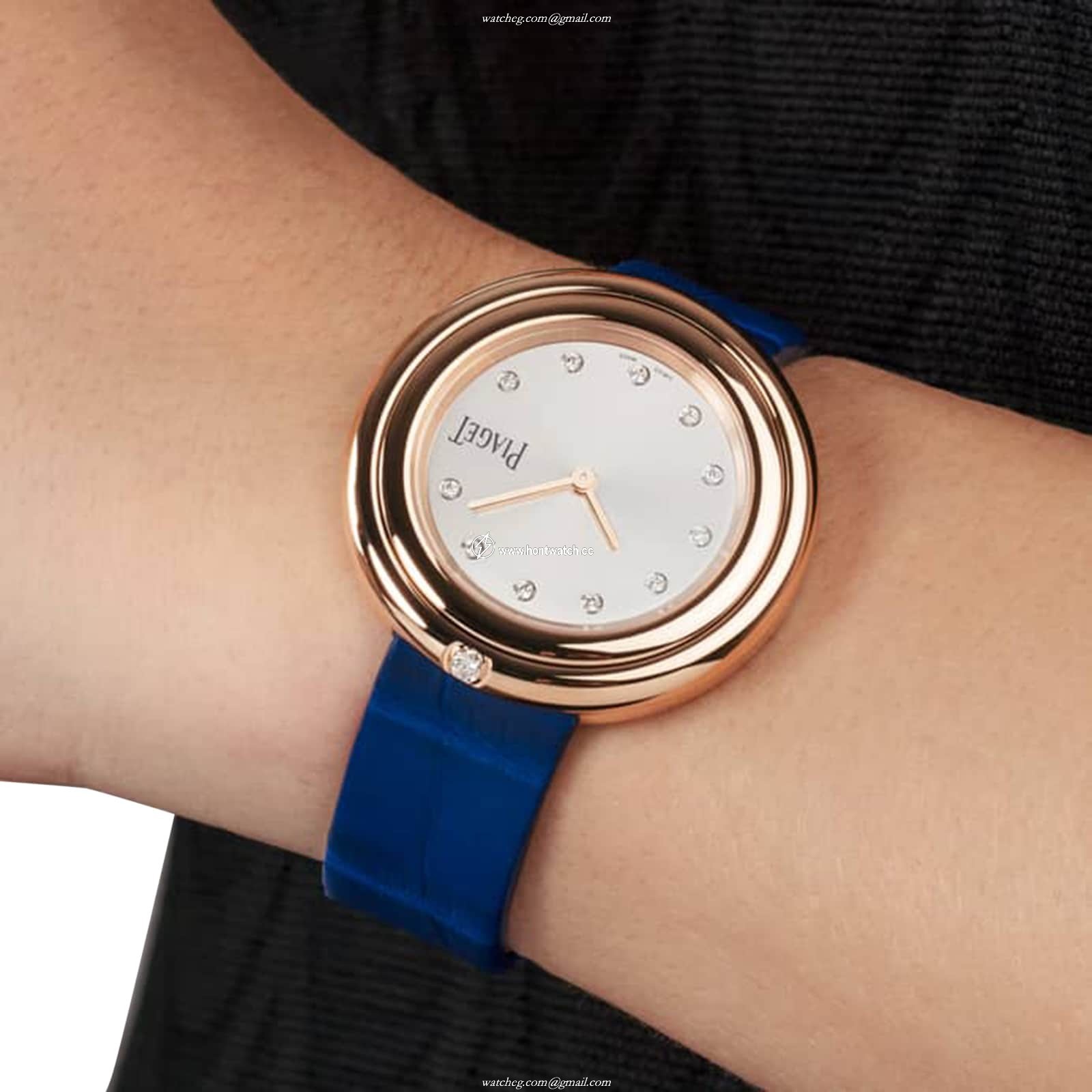 Piaget Possession G0A44091 | 34mm Rose Gold Quartz Watch | Silver Dial - Image 2