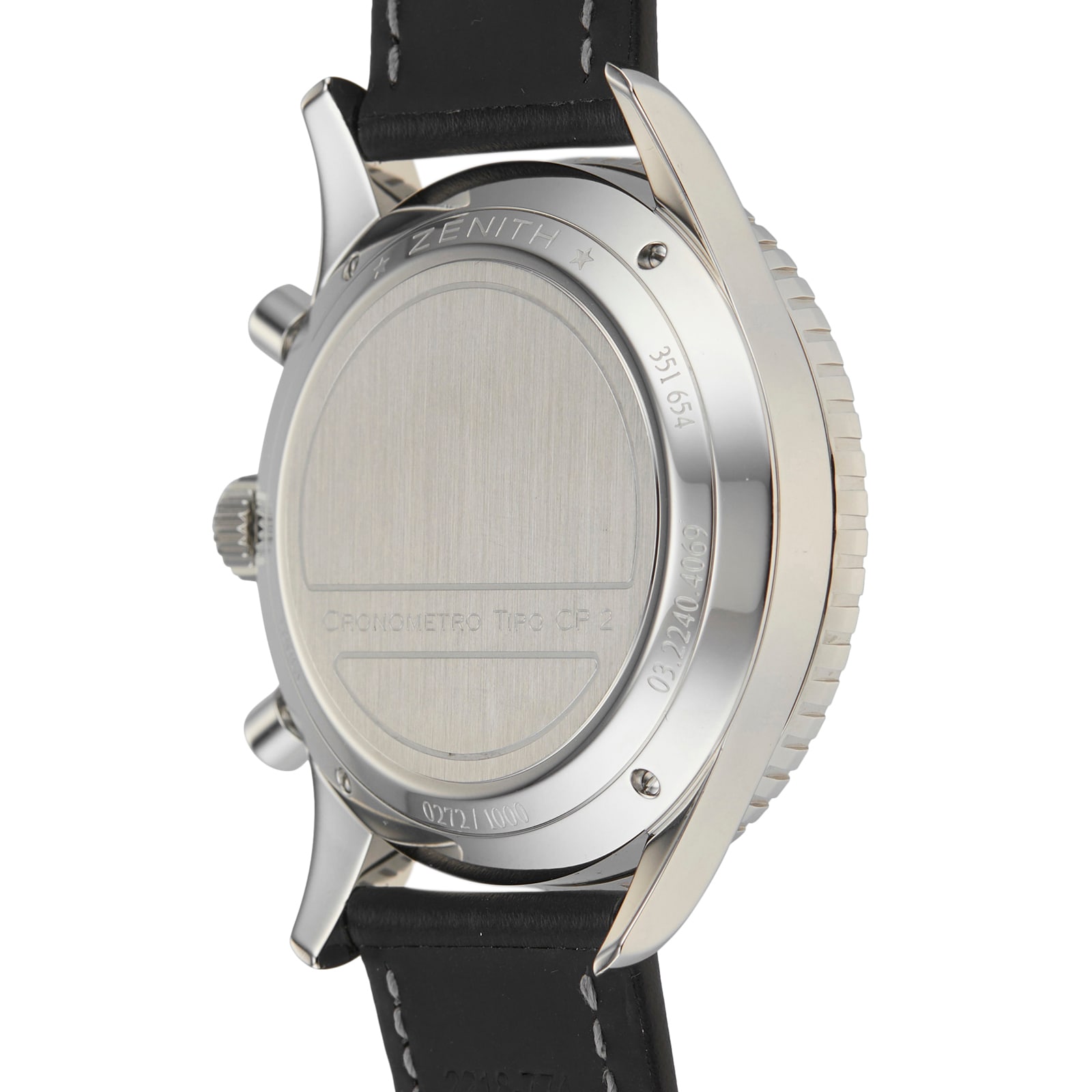 Zenith 03.2240.4069/21.C774 Automatic Watch - 43mm Stainless Steel - Black Dial - Image 4
