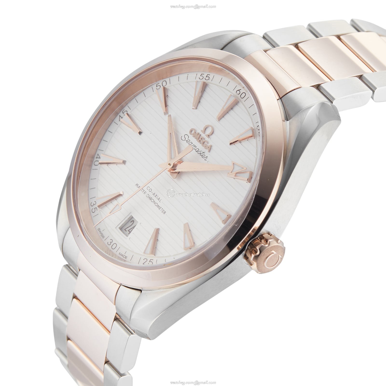 Omega Seamaster Aqua Terra 41mm Automatic Silver Dial Men's Watch - Image 2