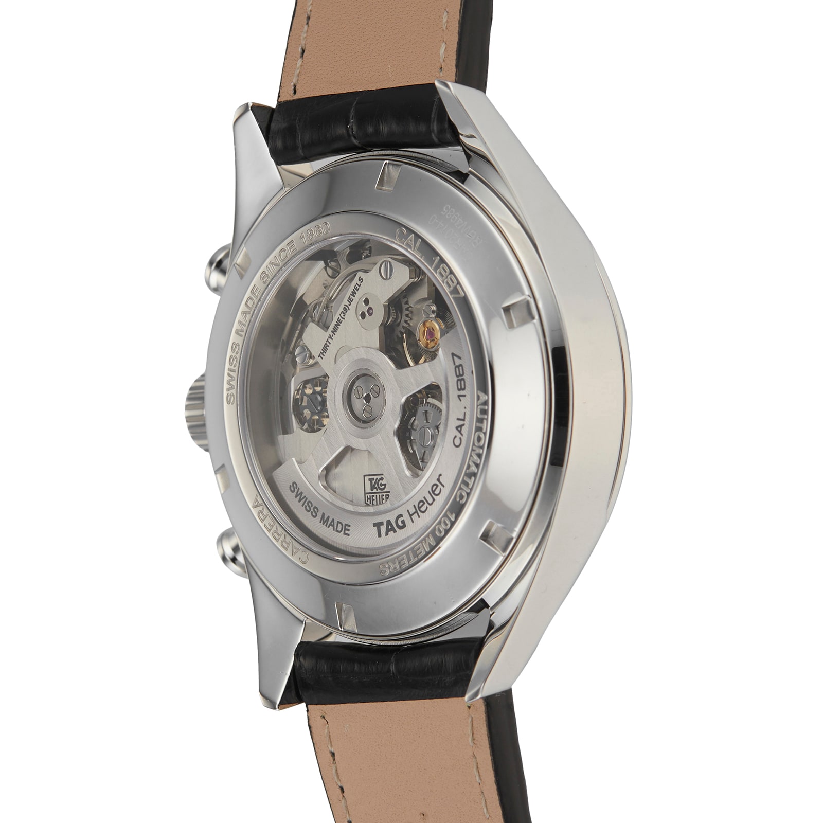 TAG Heuer Carrera CAR2014.FC6235 Automatic Black Dial - 43mm Stainless Steel - Image 4