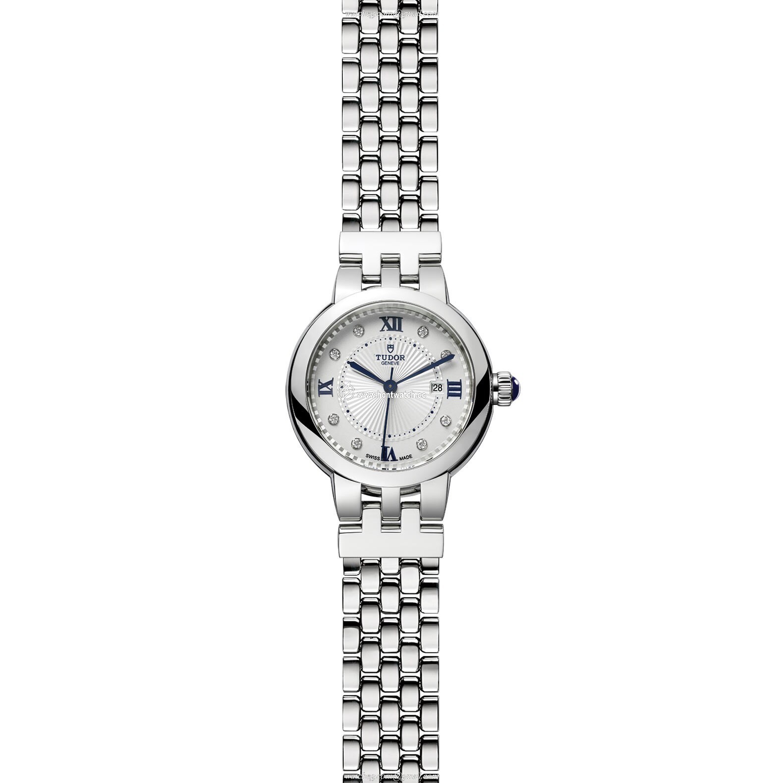 Tudor Clair de Rose M35500-0004 | 30mm Automatic Watch | White Dial & Diamonds - Image 2