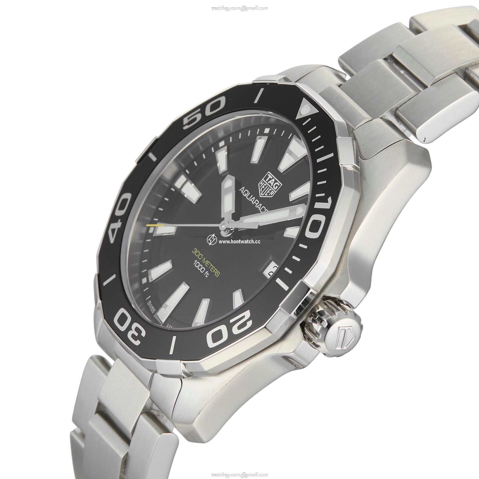 TAG Heuer Aquaracer WAY111A.BA0928 | 41mm Black Dial | Stainless Steel - Image 2