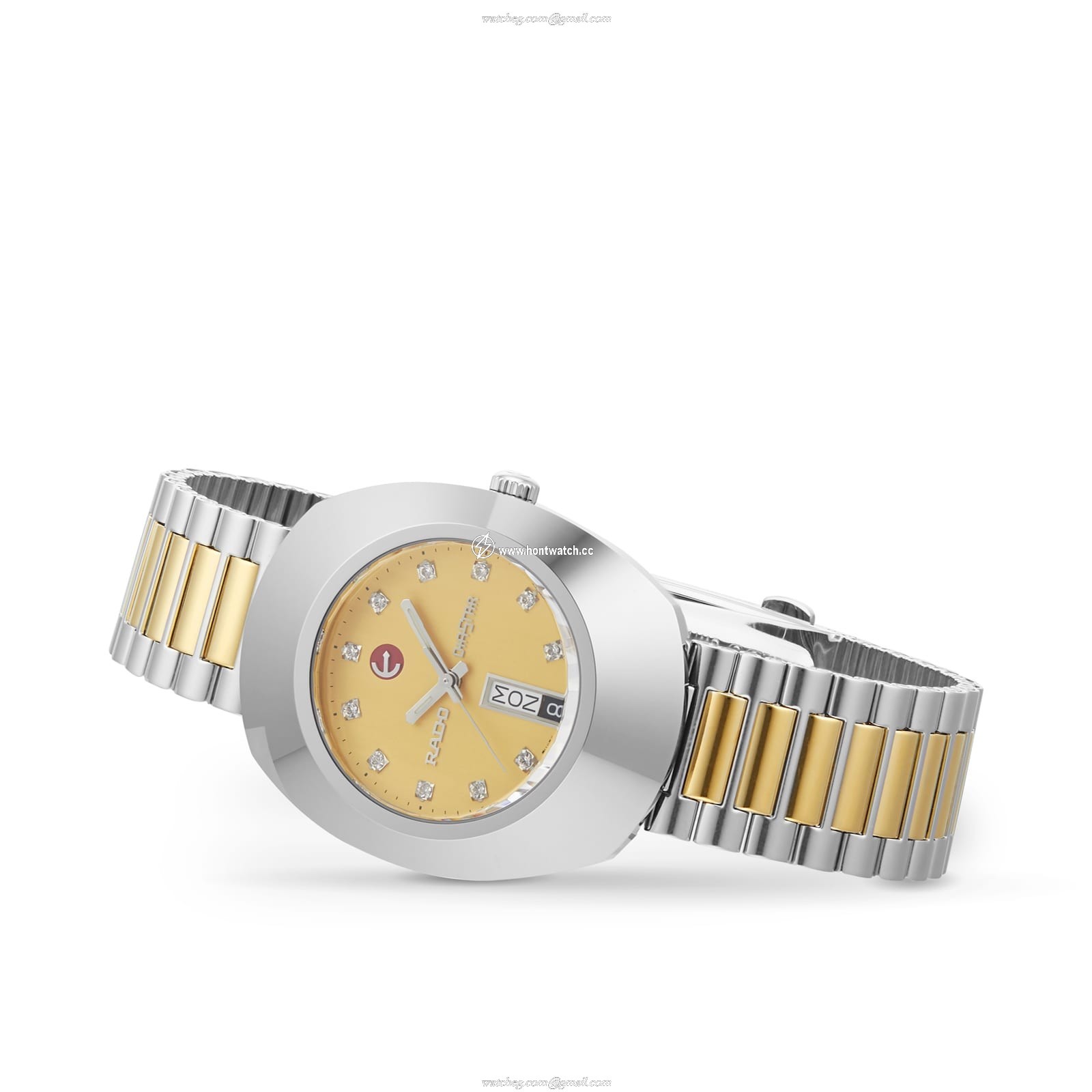 Rado DiaStar R12408633 Automatic Gold Watch - Hard Metal Case | 27.3mm - Image 2