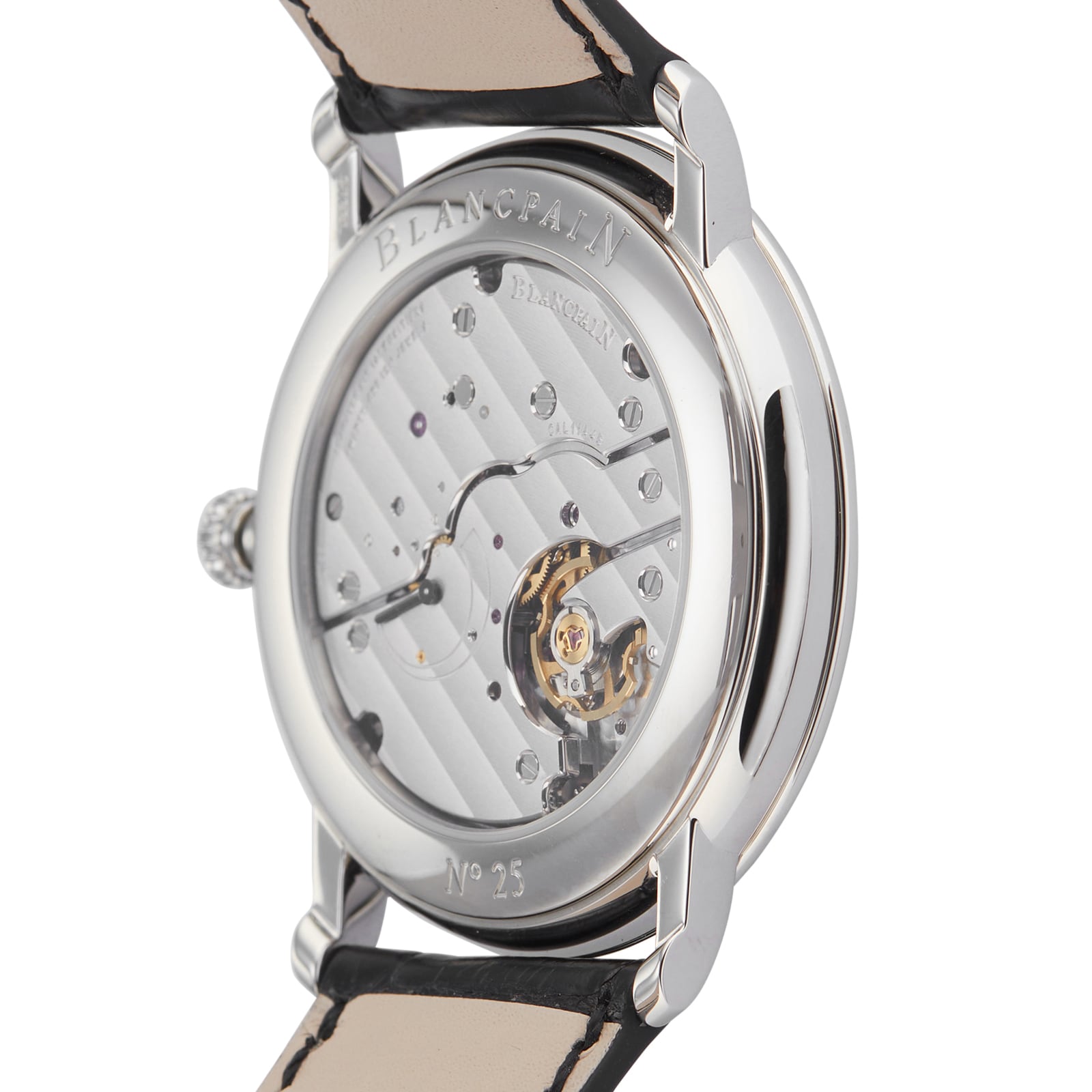 Blancpain Villeret 6605-1127-55B - 40mm Stainless Steel Manual Winding Watch - Image 4