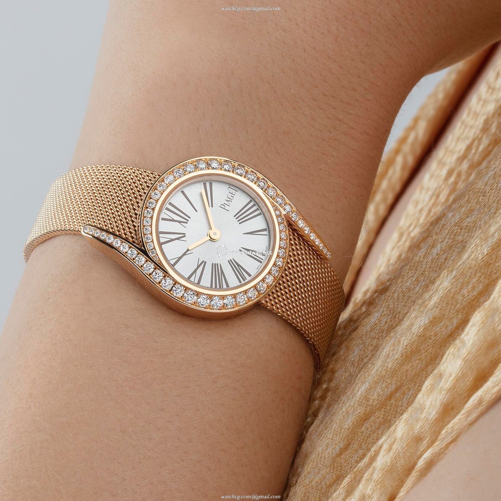 Piaget Limelight G0A42213 | 26mm Rose Gold | Quartz Silver Dial - Image 2