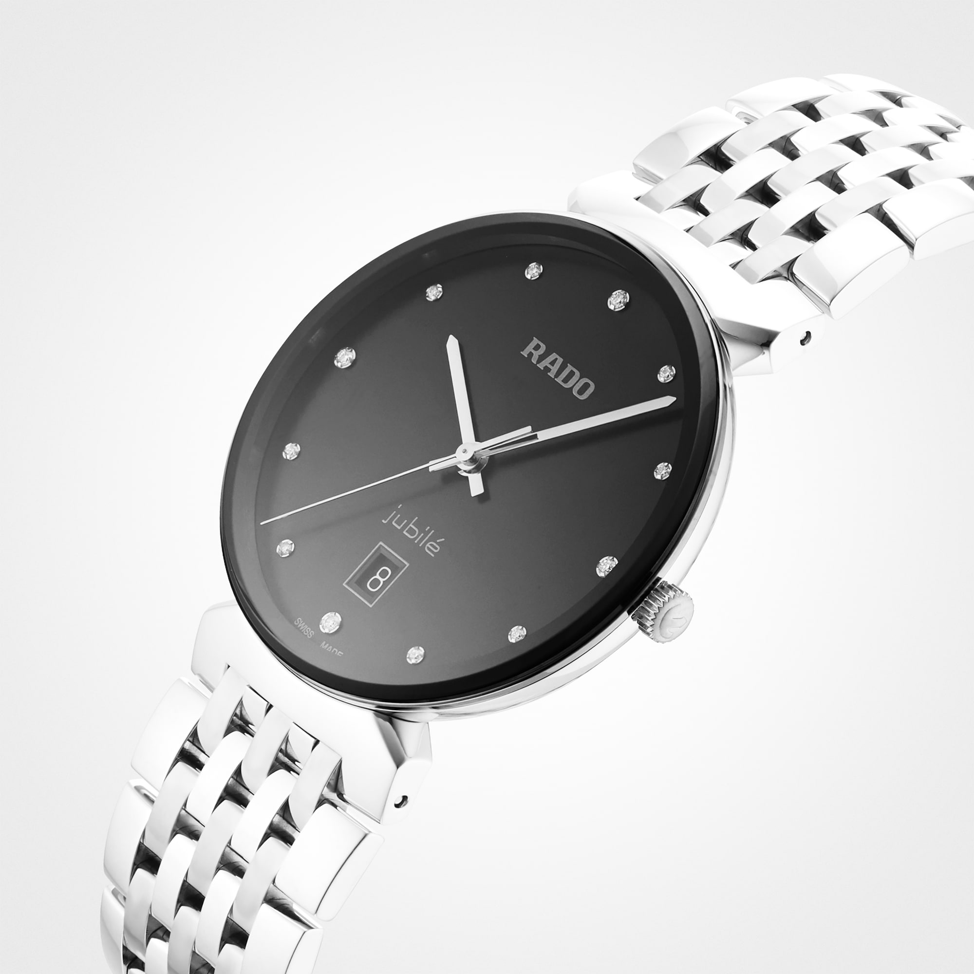 Rado Florence R48912733 | 38mm Black Dial | Stainless Steel Quartz Watch - Image 3