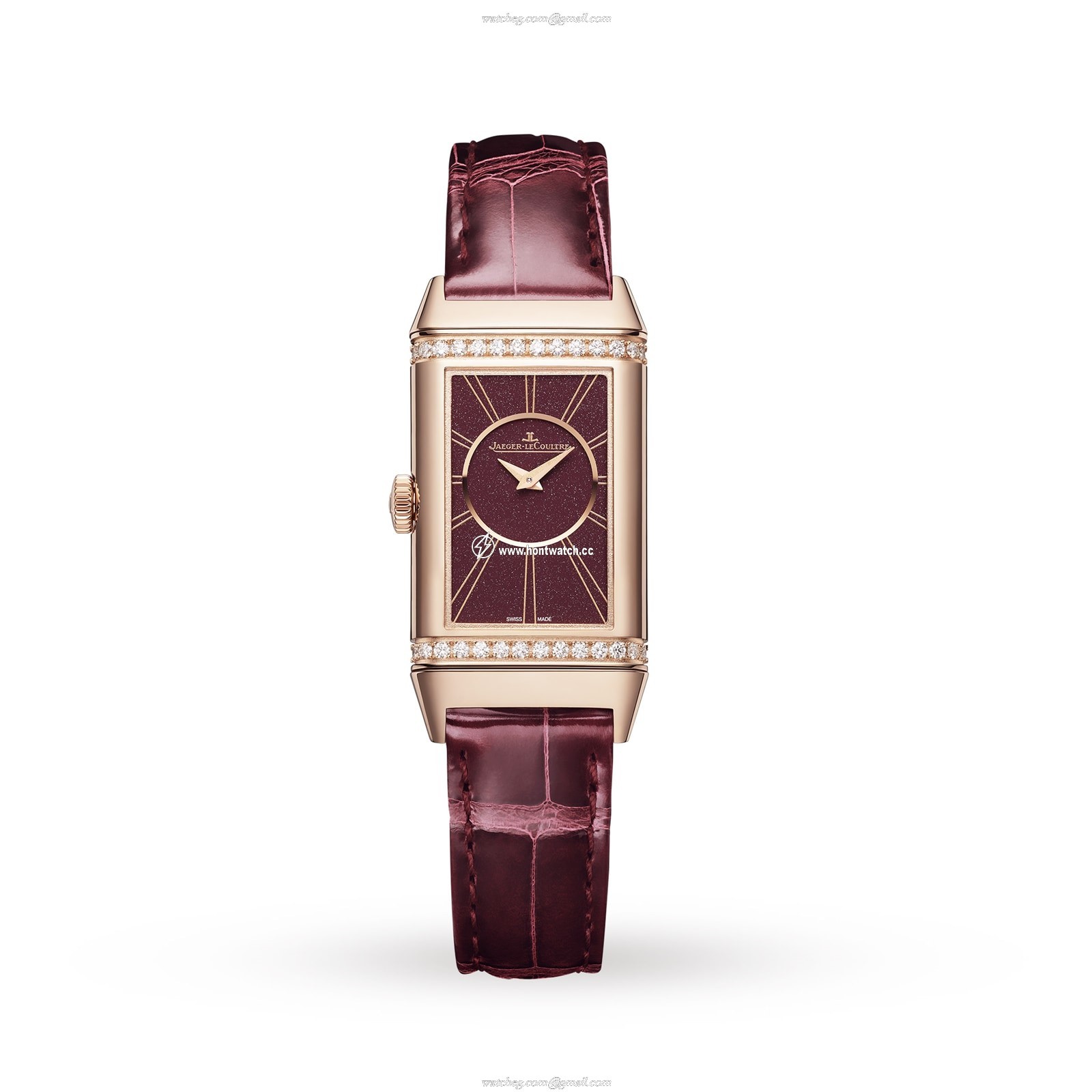 Jaeger-LeCoultre Reverso Q3342520 | 18ct Rose Gold | Silver Dial | 40mm - Image 2
