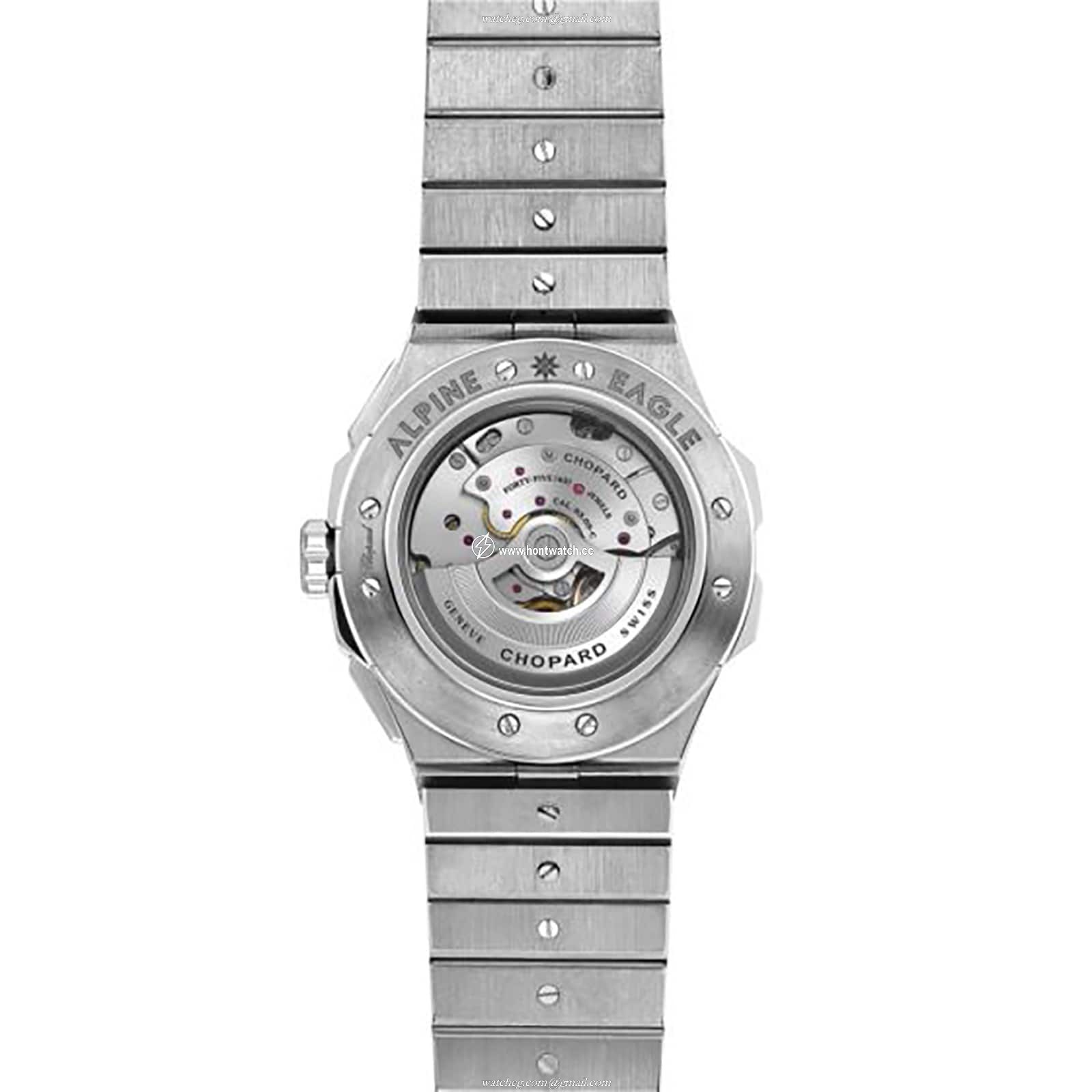 Chopard Alpine Eagle 298609-3001 Automatic Watch - Blue Dial - Stainless Steel - Image 2