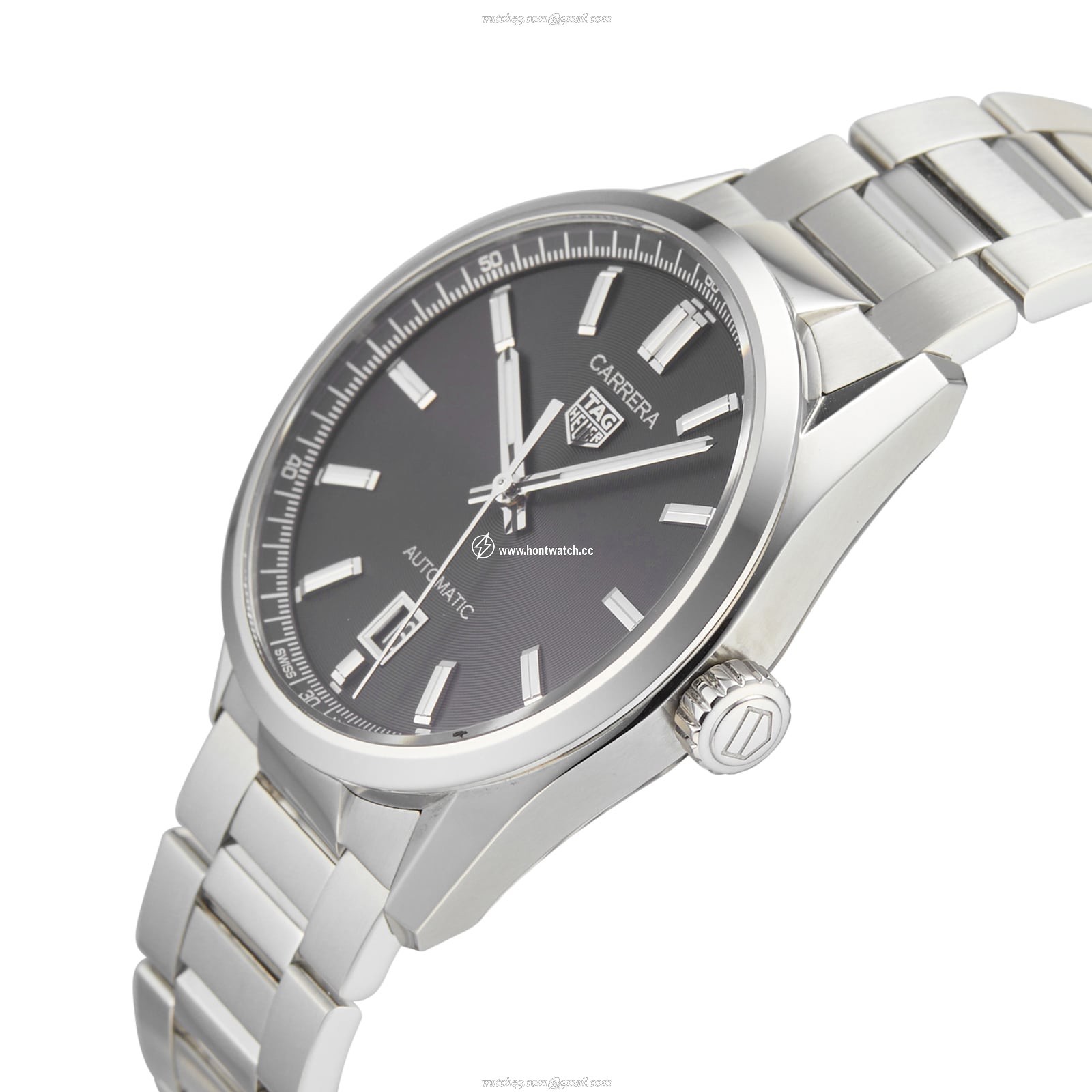 TAG Heuer Carrera WBN2110.BA0639 | 39mm Automatic Black Dial | Stainless Steel - Image 2