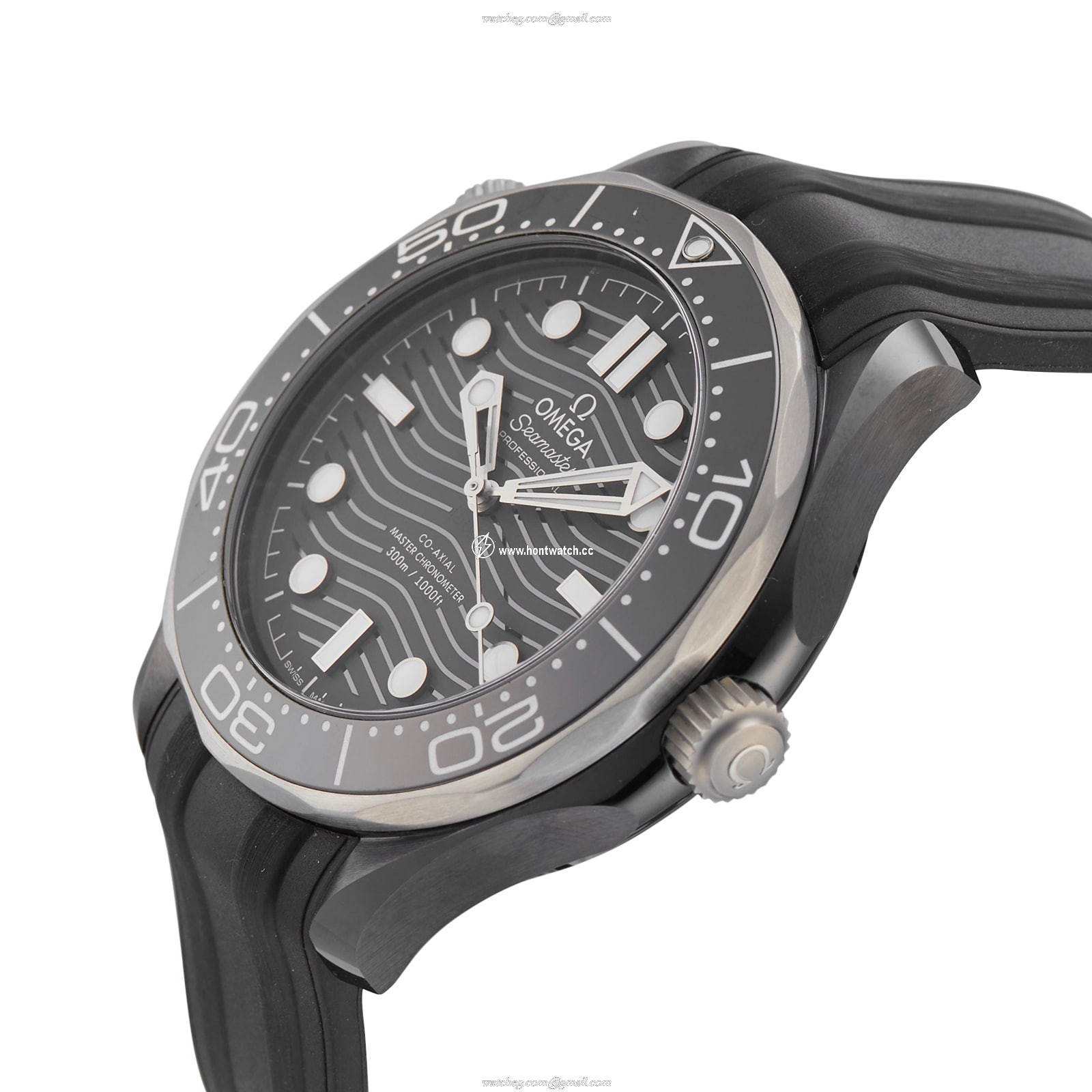 Omega Seamaster Diver 300M Ceramic Automatic Black Watch | 43.5mm - Image 2