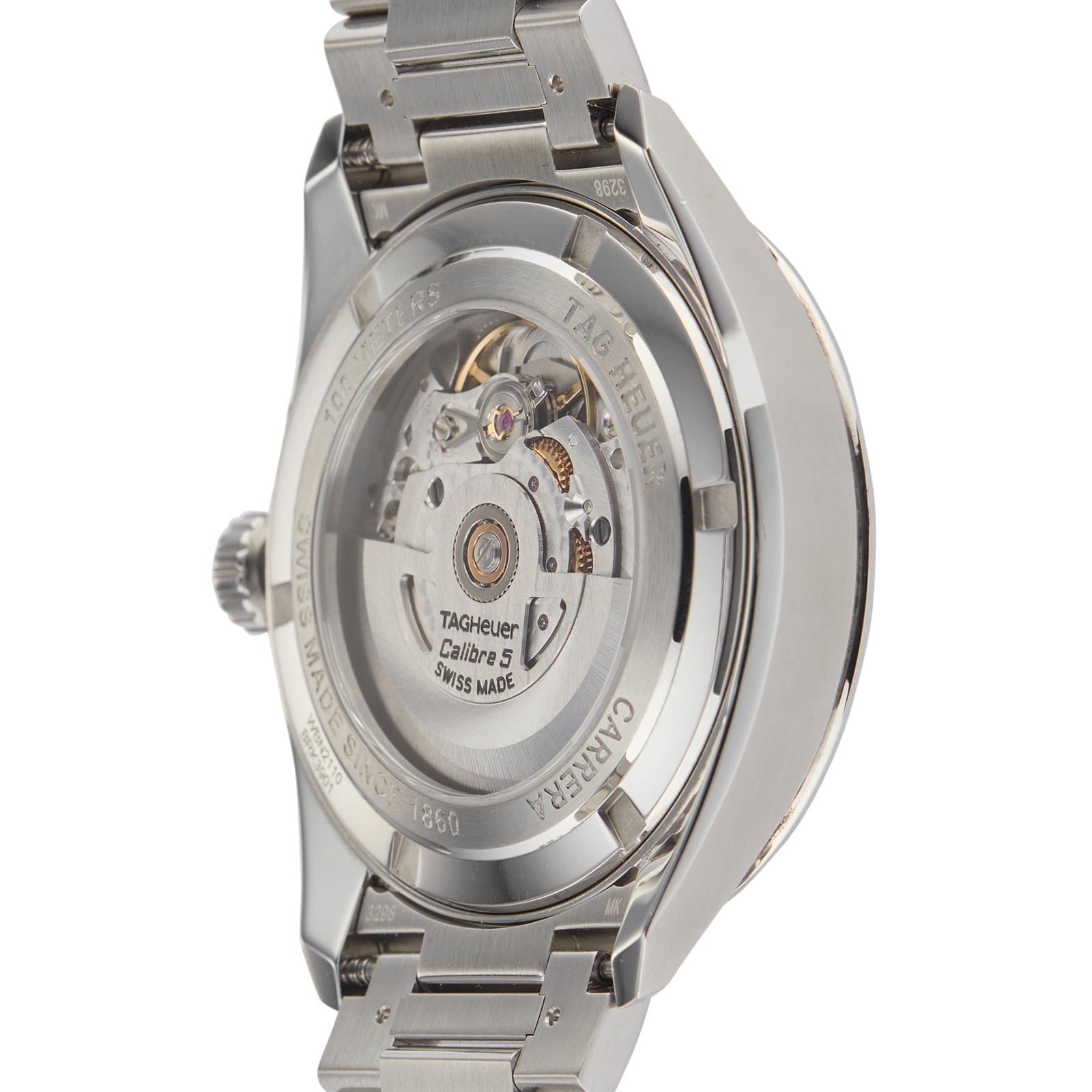TAG Heuer Carrera WBN2110.BA0639 | 39mm Automatic Black Dial | Stainless Steel - Image 4
