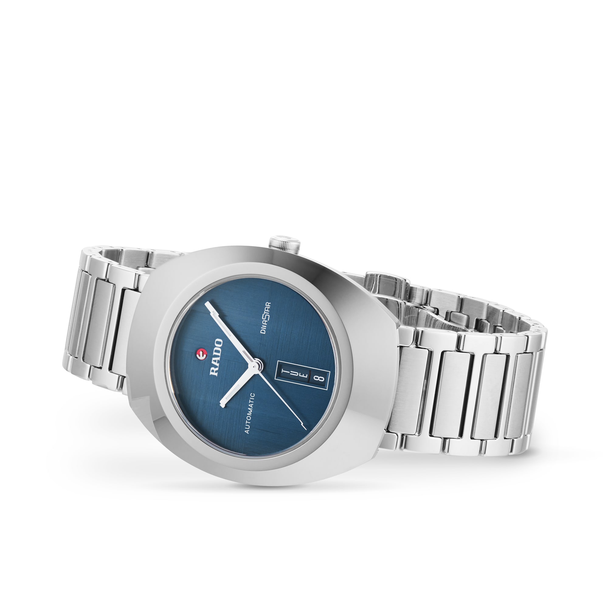 Rado DiaStar R12160213 Automatic Blue Ceramic Watch - 38mm - Image 3