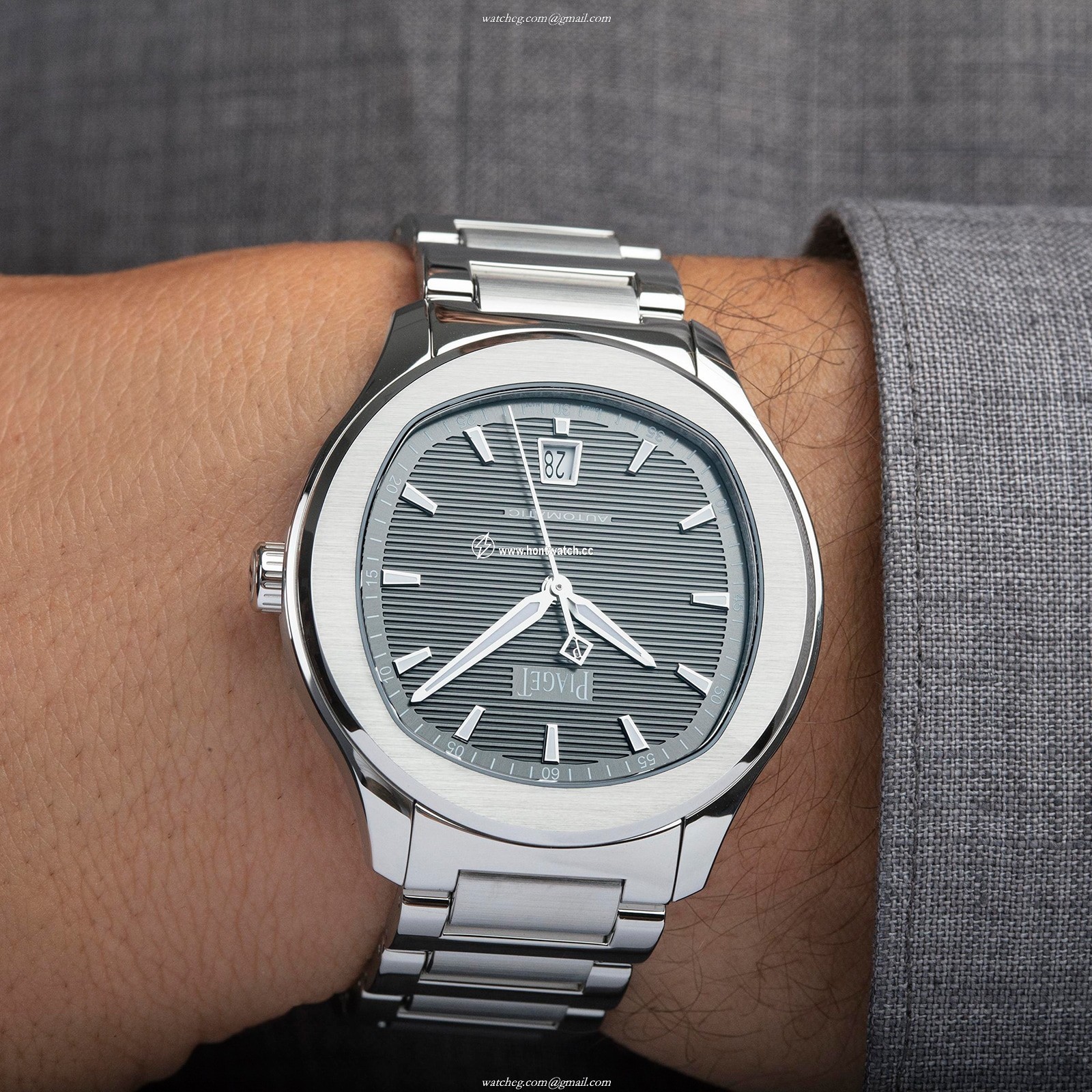 Piaget Polo G0A41003 Automatic Grey Dial - 42mm Stainless Steel Watch - Image 2
