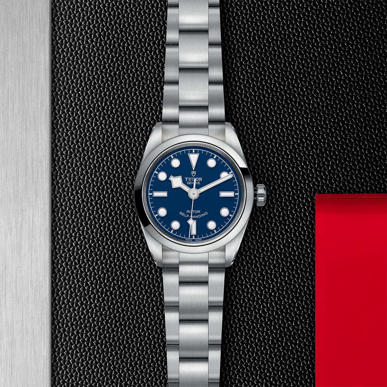 Tudor Black Bay 32mm Blue Dial | Stainless Steel Automatic Watch - Image 4