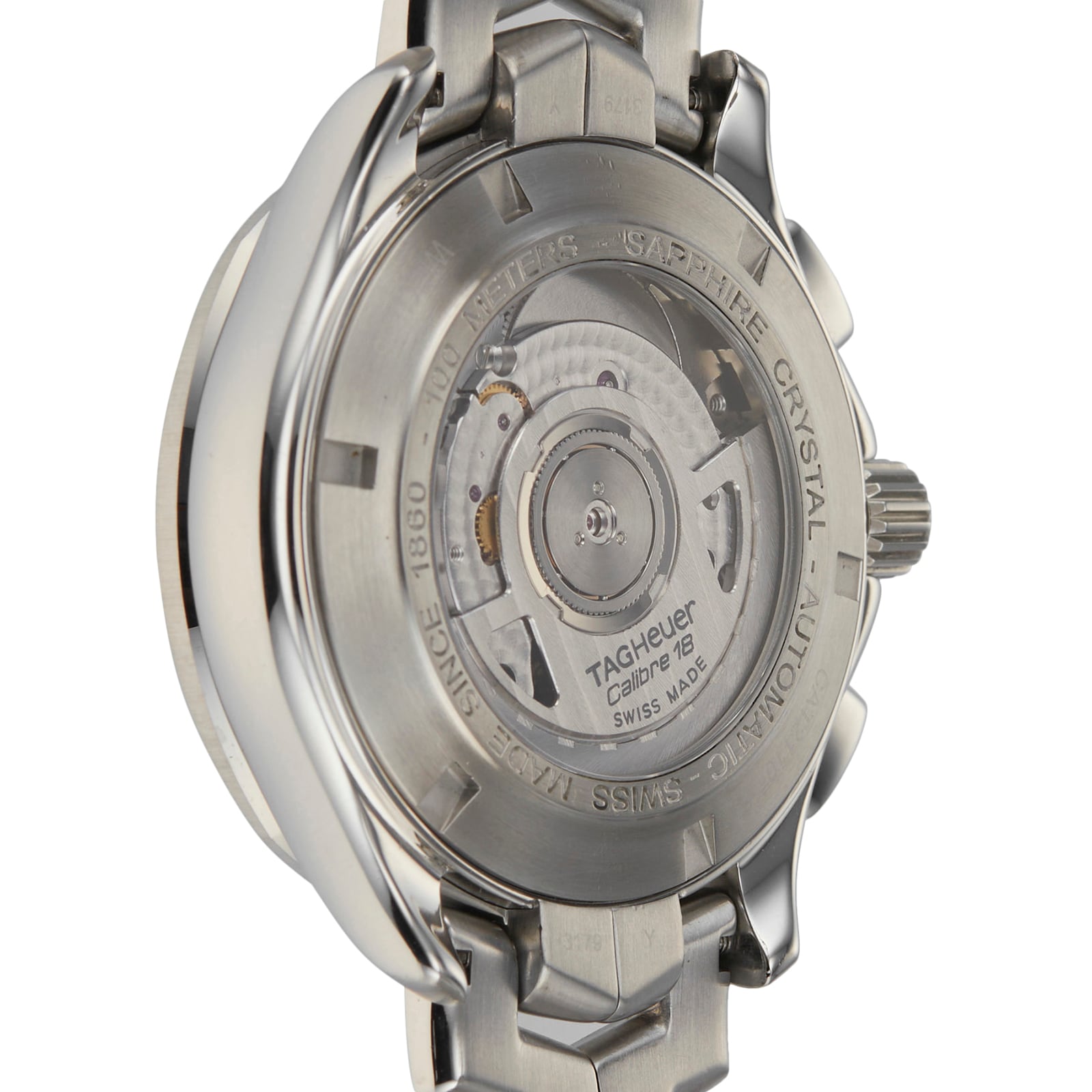 TAG Heuer Link CAT2110.BA0959 | 40mm Automatic Black Dial | Stainless Steel - Image 4