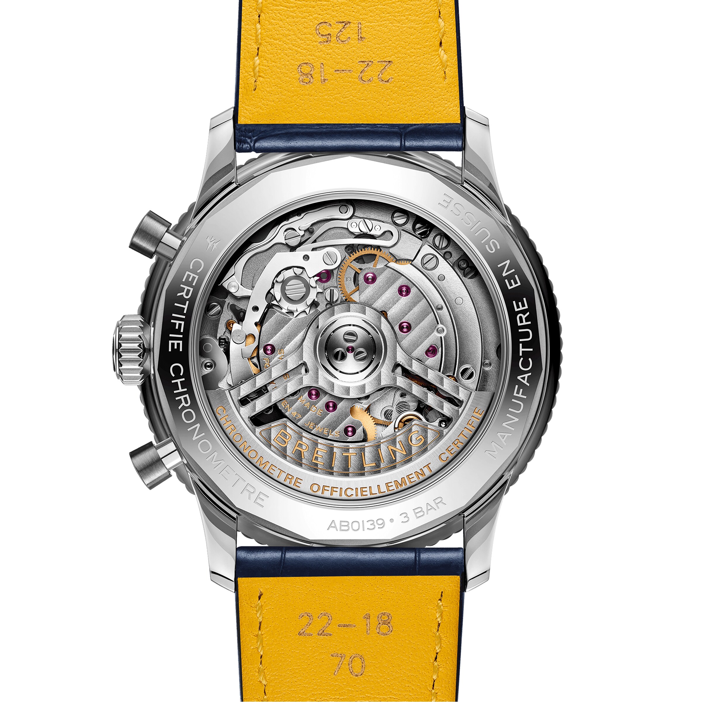 Breitling Navitimer 41mm Automatic Blue Dial Stainless Steel Watch - Image 4