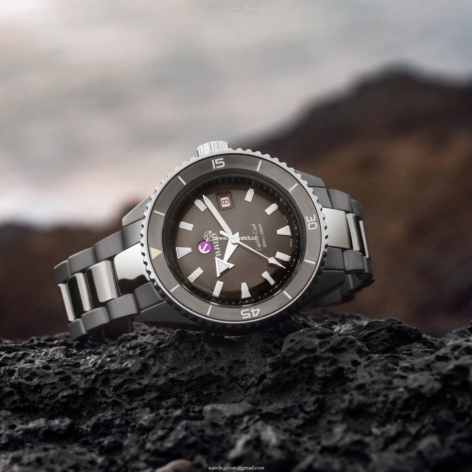 Rado Captain Cook R32144102 - Automatic Grey Ceramic Watch | 43mm - Image 2