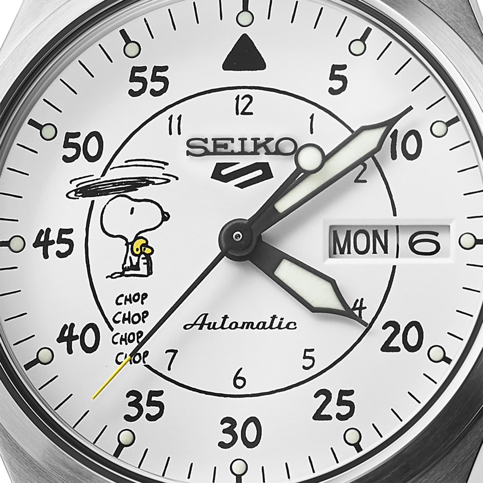 Seiko 5 Sports SRPK27K1 | Eco-Drive White Dial | Stainless Steel Watch - Image 3