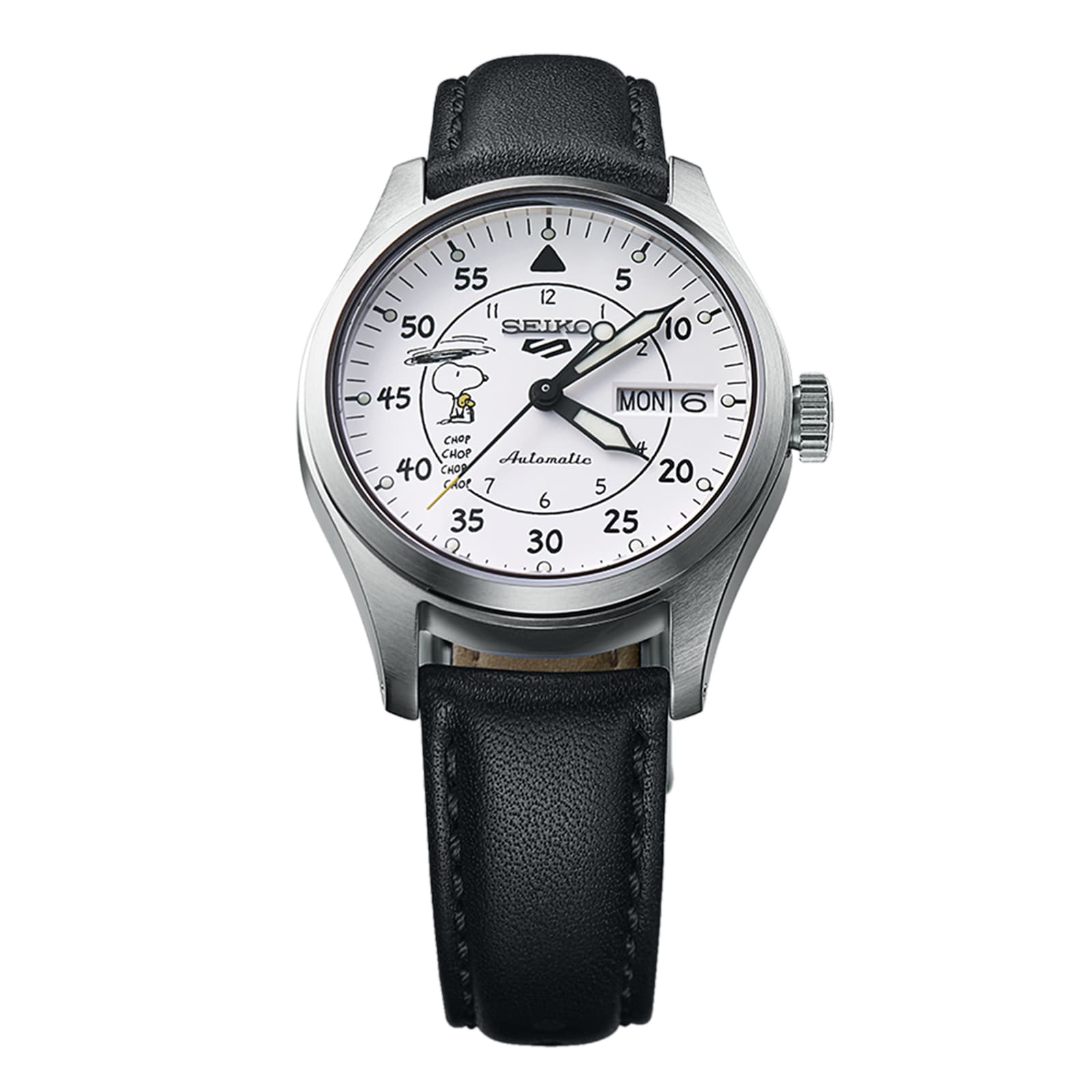 Seiko 5 Sports SRPK27K1 | Eco-Drive White Dial | Stainless Steel Watch - Image 4