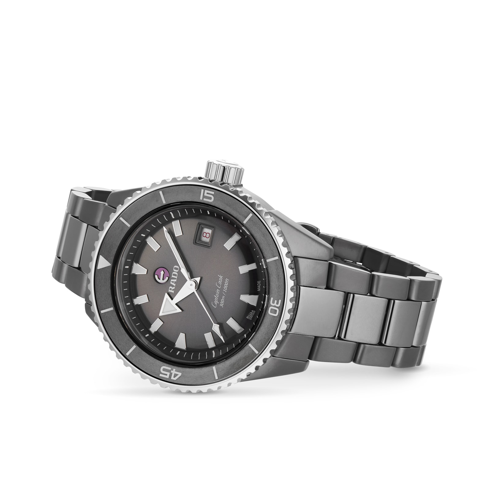 Rado Captain Cook R32144102 - Automatic Grey Ceramic Watch | 43mm - Image 4