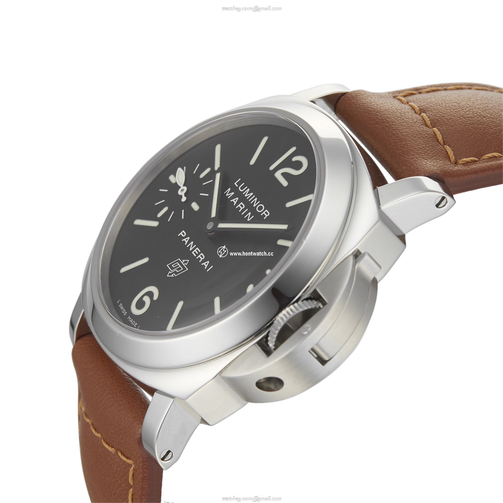 Panerai Luminor PAM00005 - 44mm Stainless Steel Manual Winding Watch - Image 2