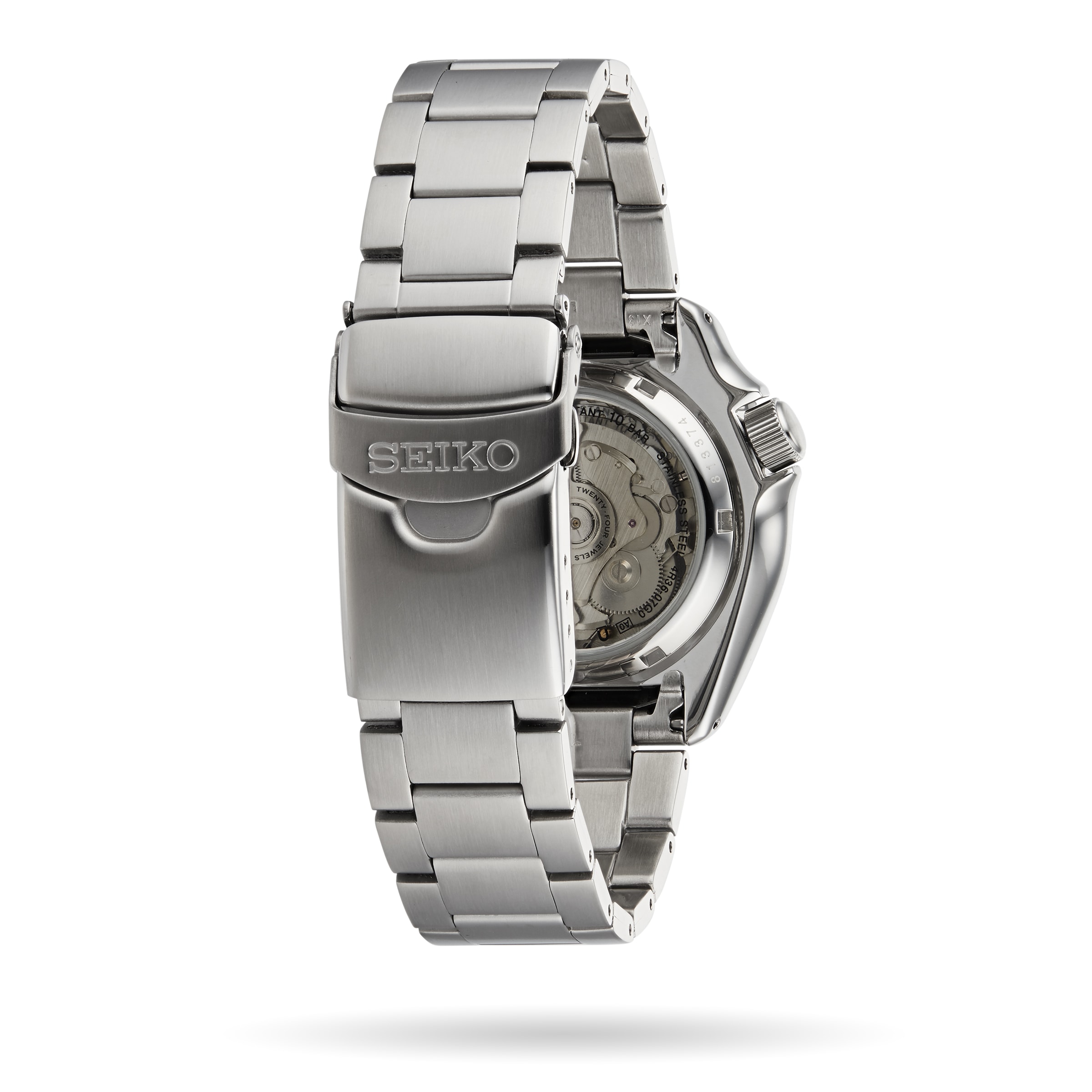 Seiko 5 Sports SRPD59K1 Automatic Orange Watch - 42mm Stainless Steel - Image 3