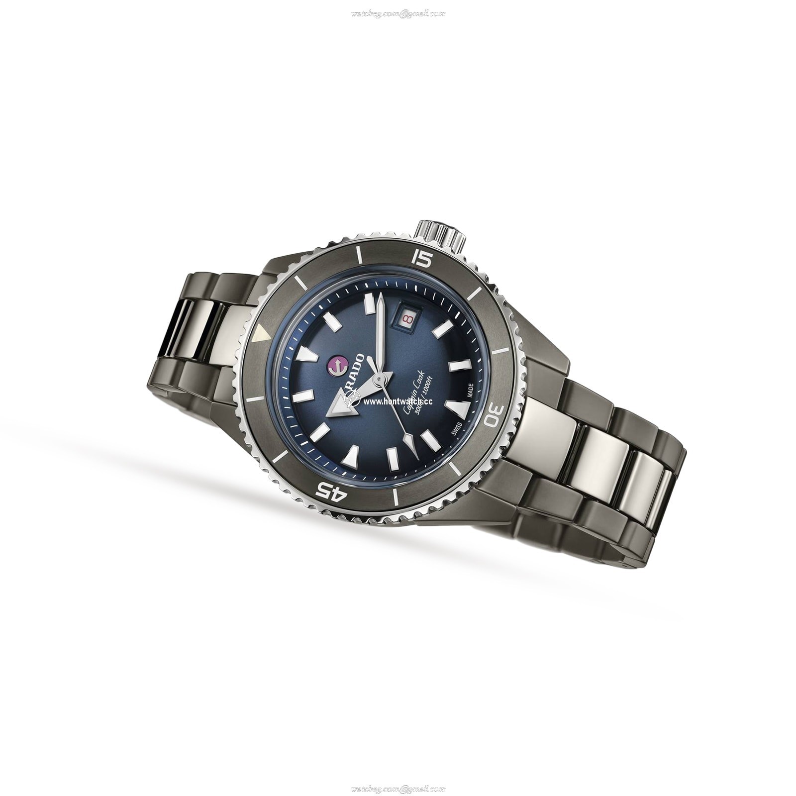 Rado Captain Cook R32144202 | Automatic Ceramic Blue Dial | 43mm - Image 2