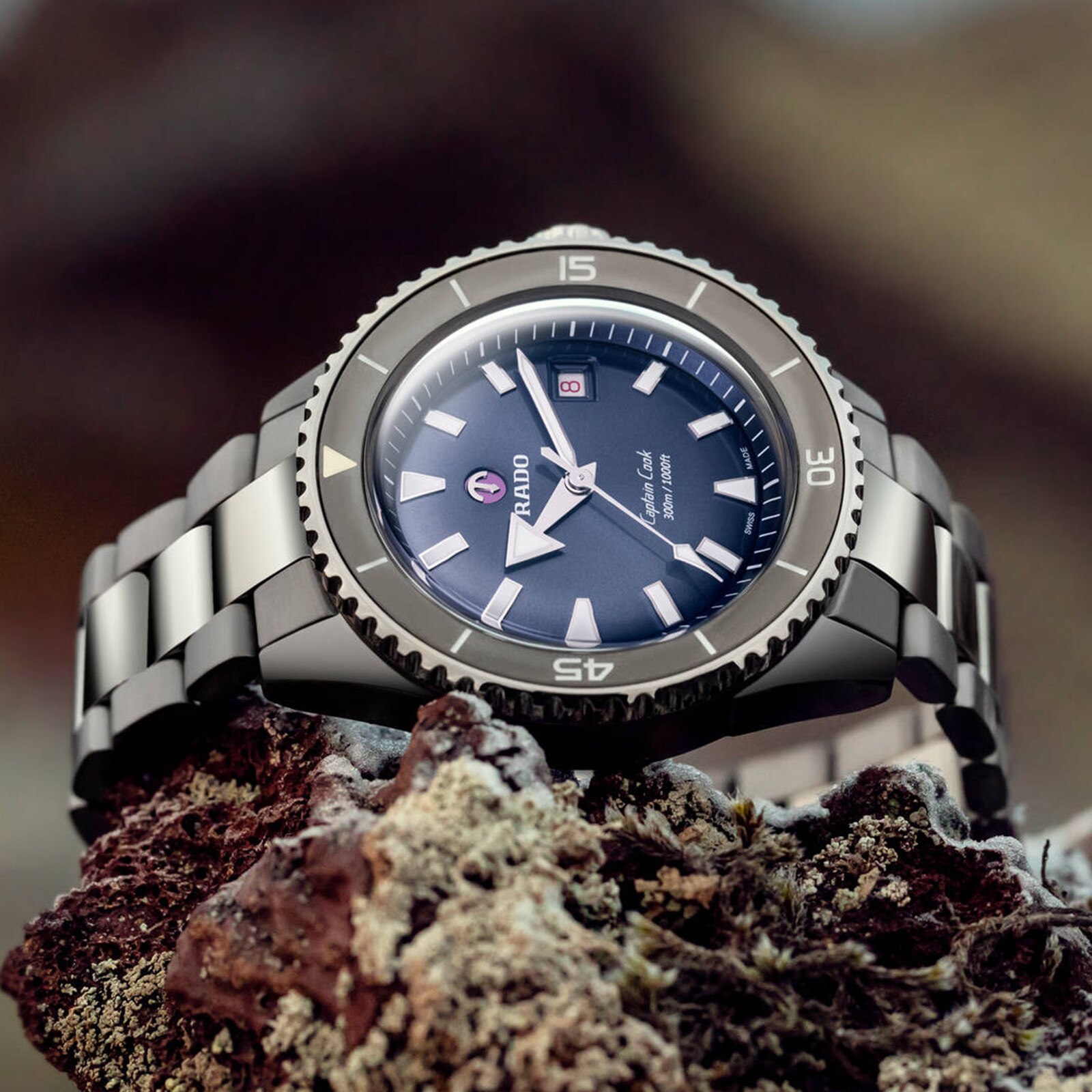 Rado Captain Cook R32144202 | Automatic Ceramic Blue Dial | 43mm - Image 4