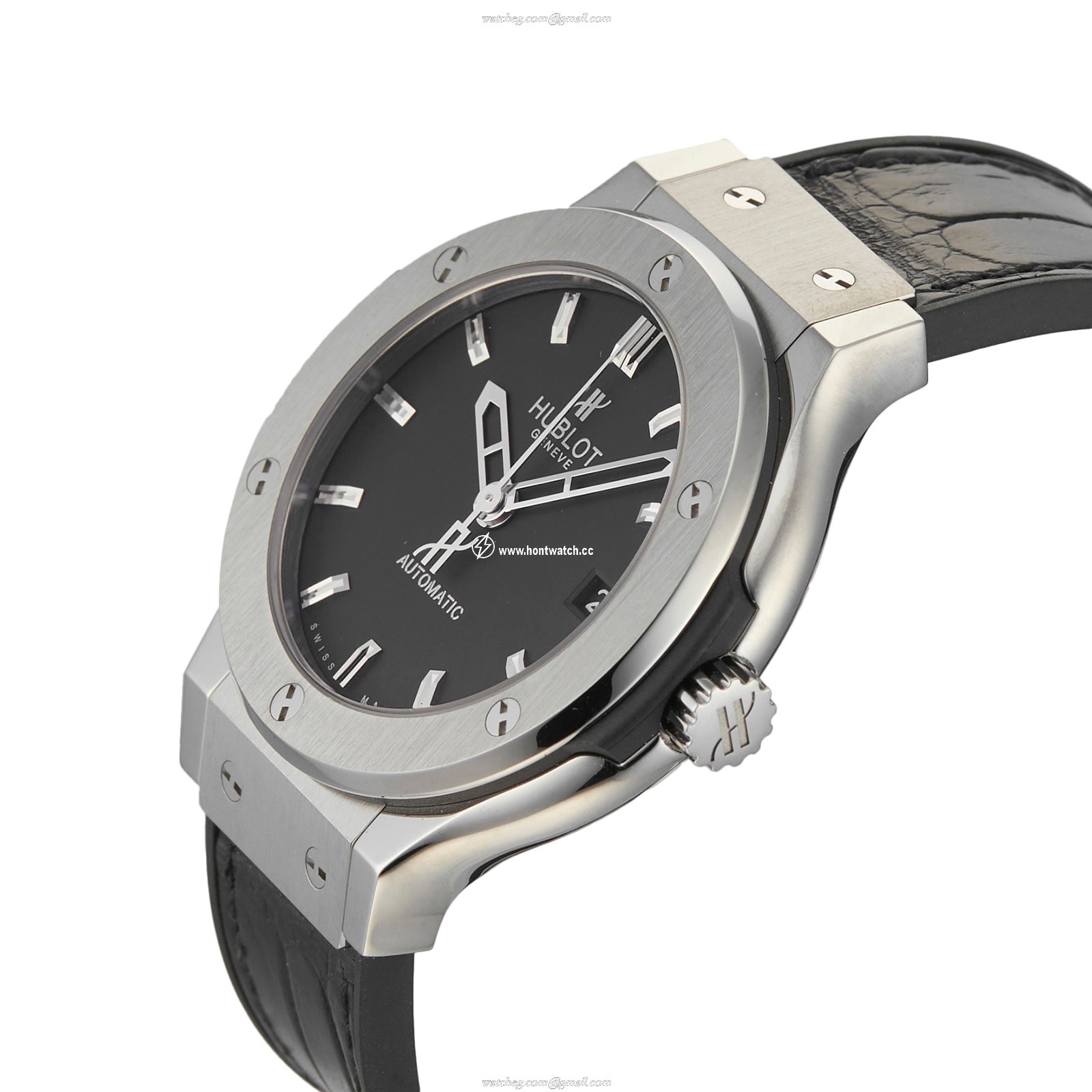 Hublot Classic Fusion 38mm Titanium Automatic Watch - Black Dial | 565.NX.1170.LR - Image 2