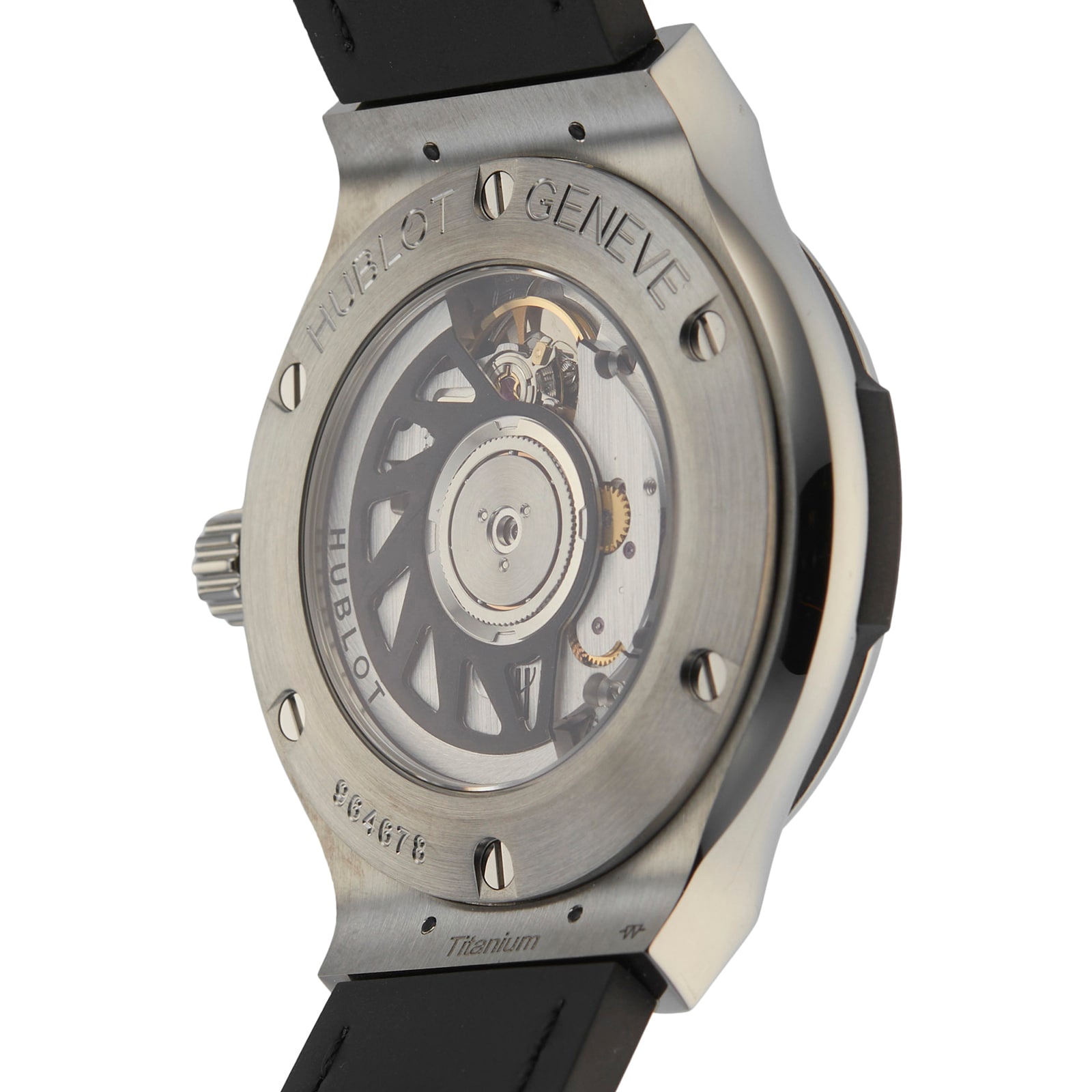 Hublot Classic Fusion 38mm Titanium Automatic Watch - Black Dial | 565.NX.1170.LR - Image 4