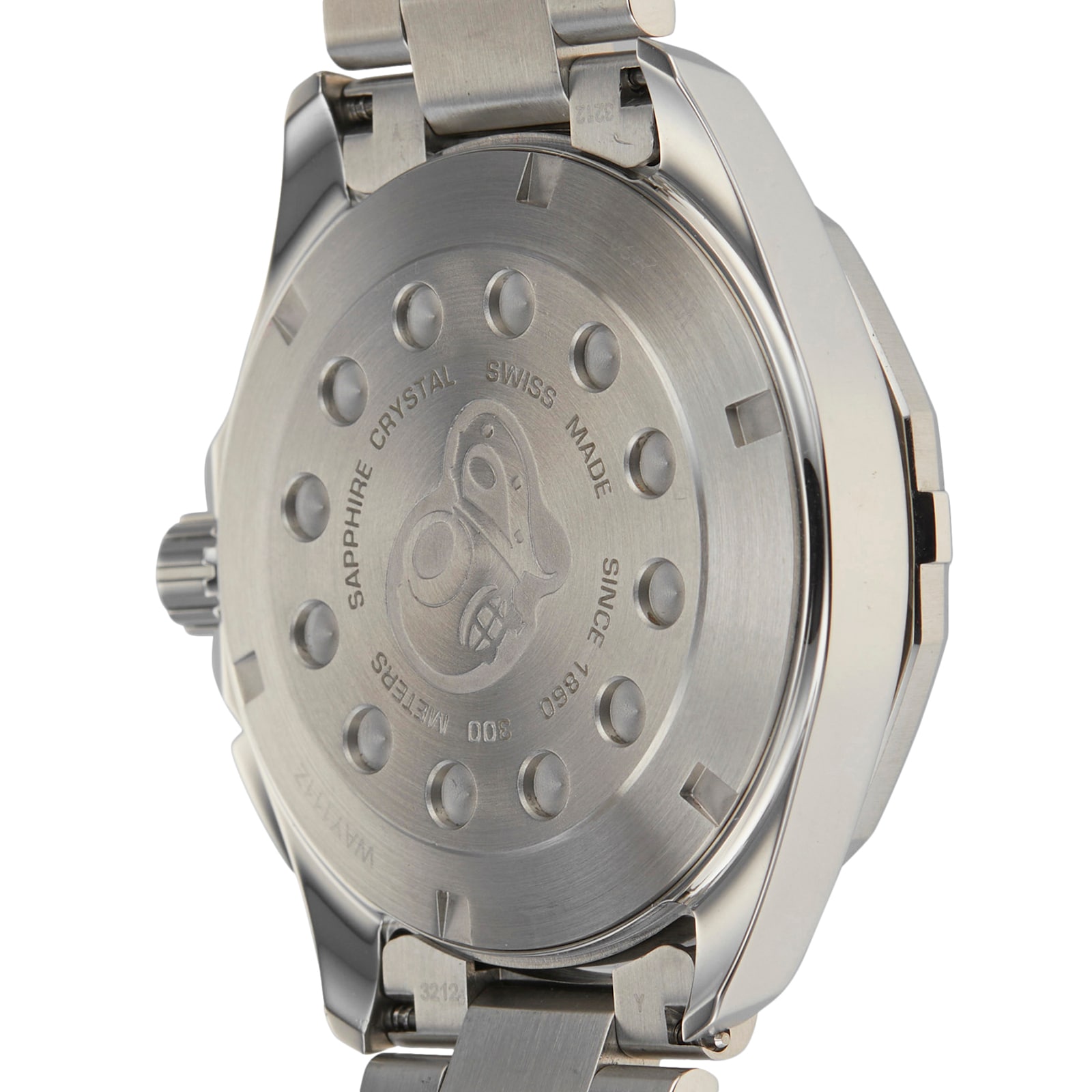 TAG Heuer Aquaracer Quartz Watch - 40mm Black Dial - Stainless Steel - Image 4
